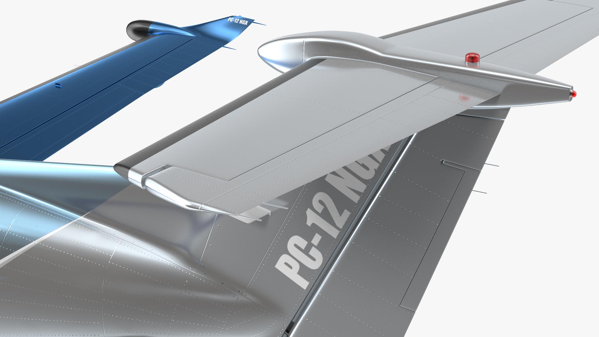 3D Pilatus PC12 NGX Business Plane Rigged model