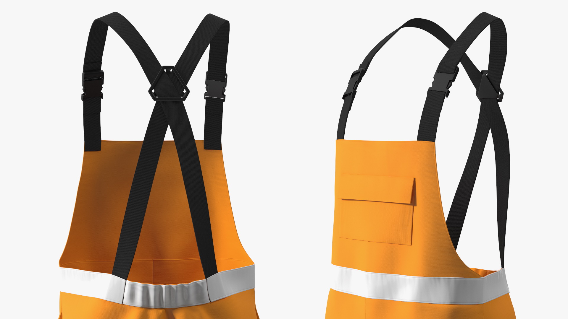 3D model High Visibility Rain Suit