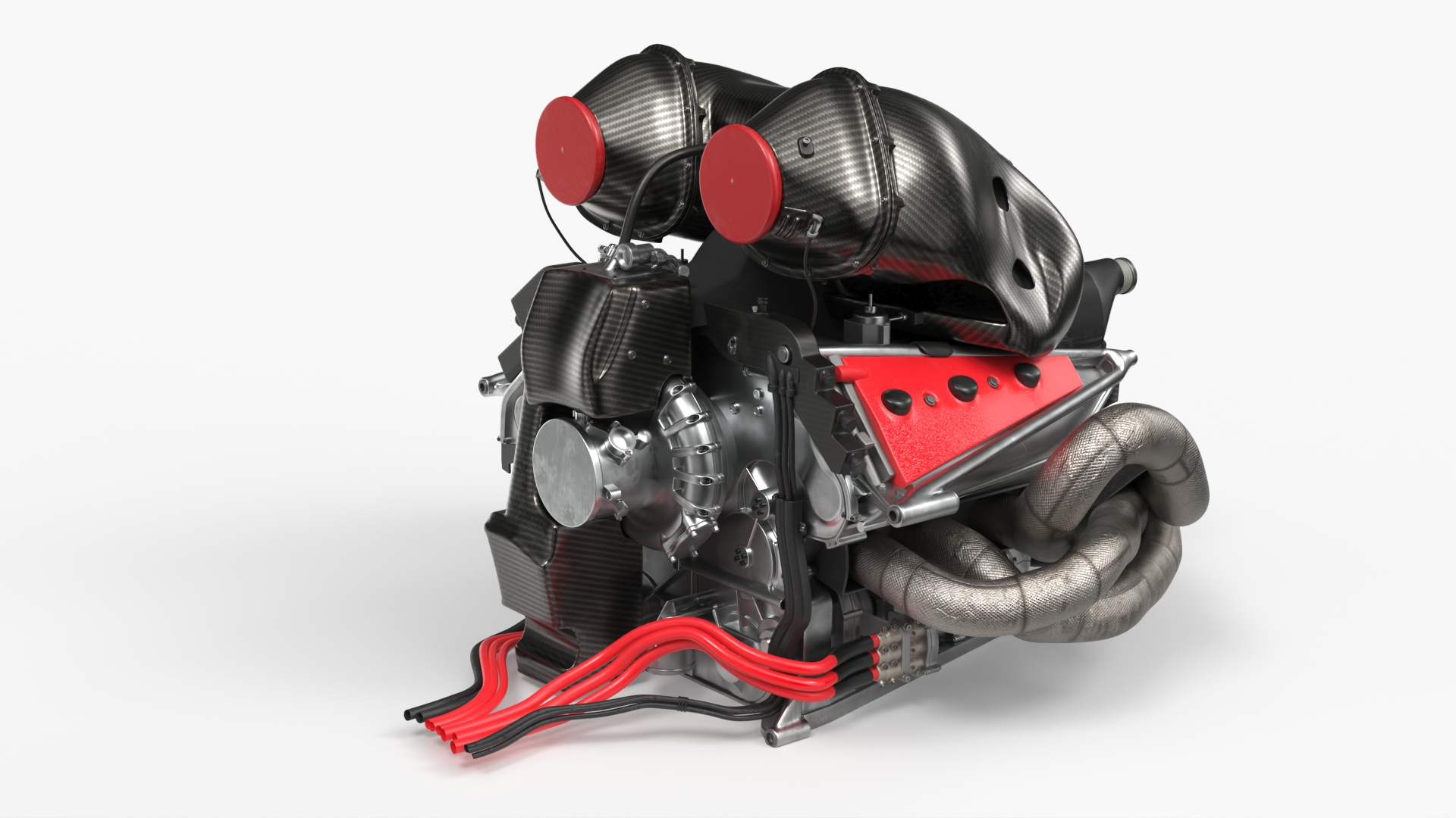F1 High Performance Engine, view 3