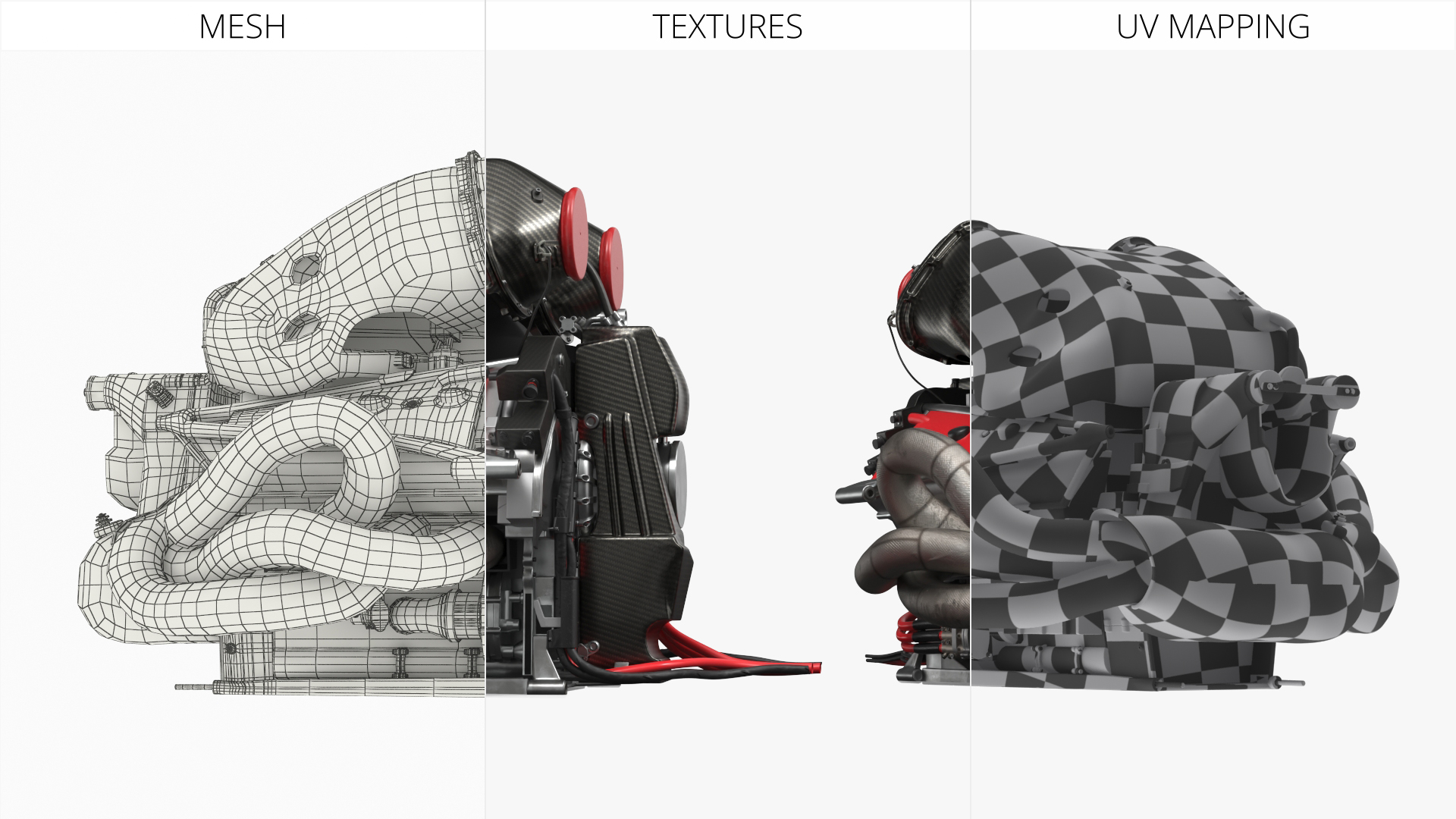 F1 High Performance Engine, view 12