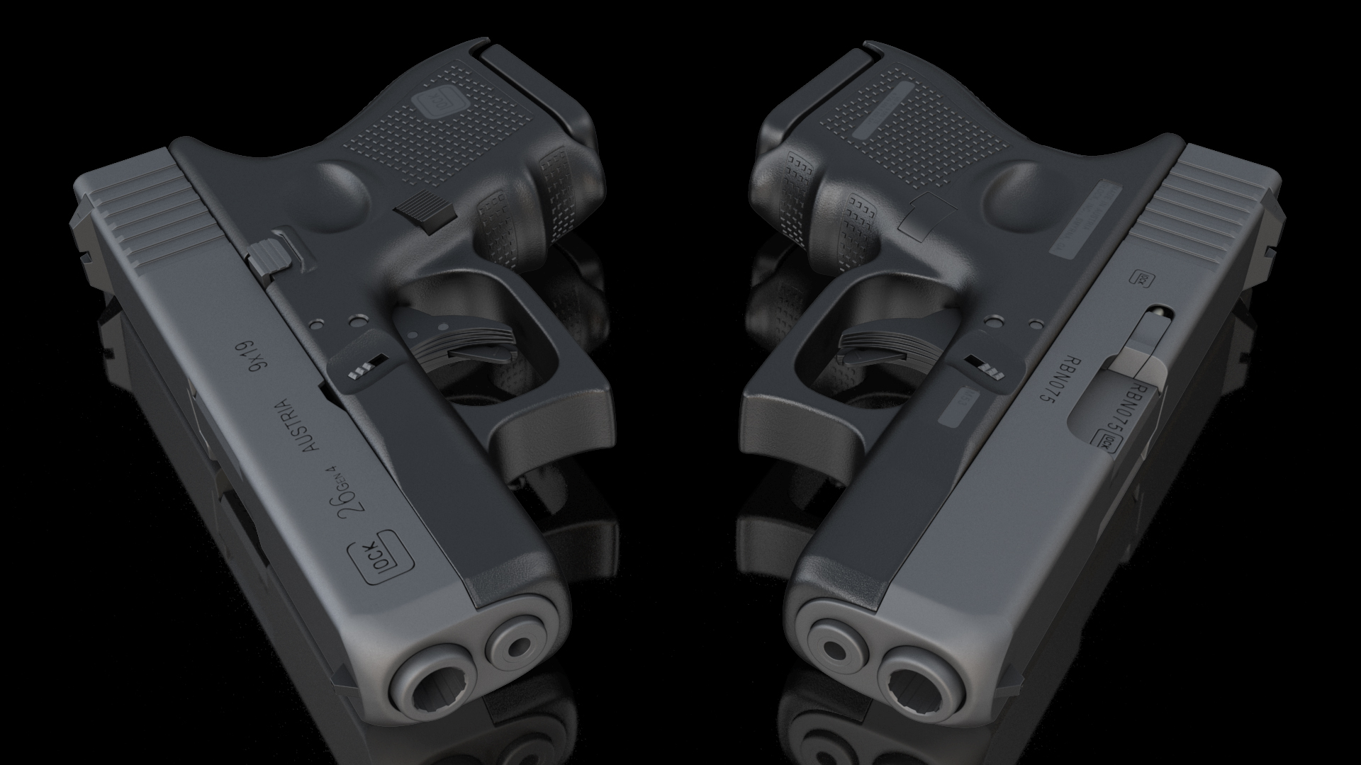 GLOCK 26 9mm 3D