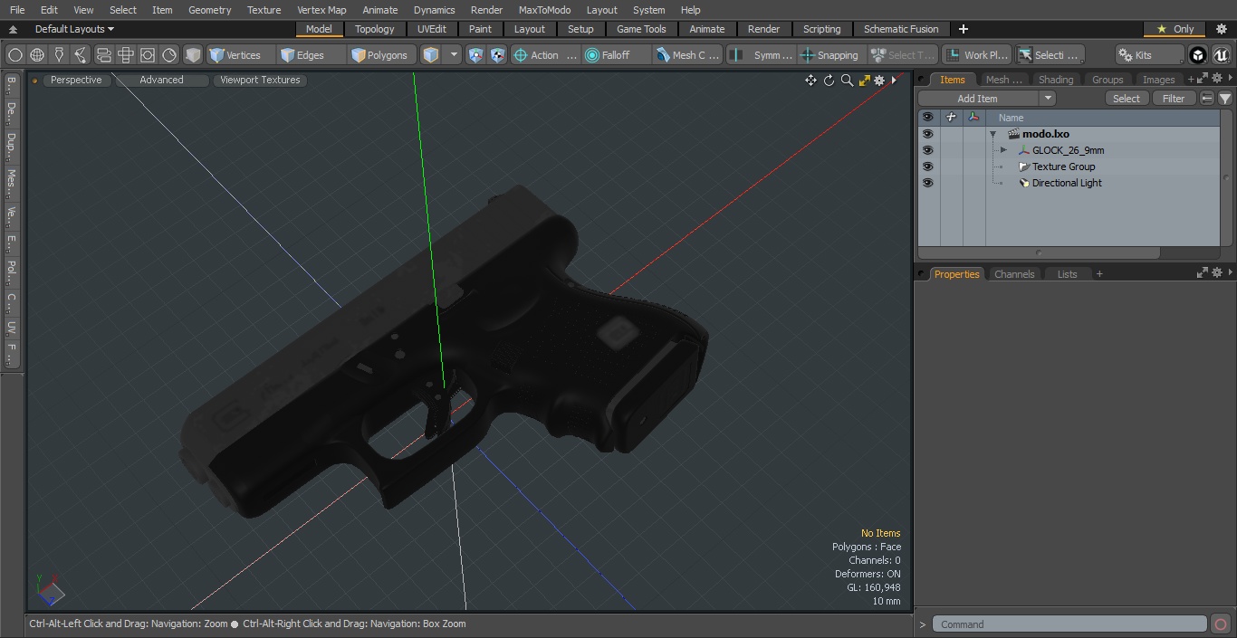 GLOCK 26 9mm 3D