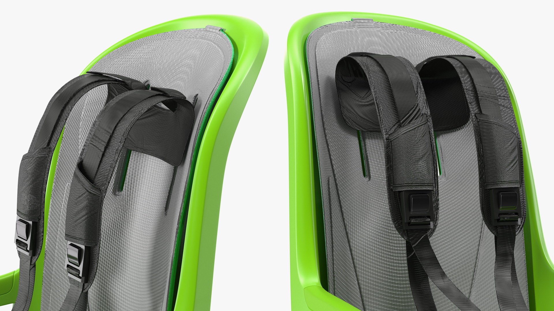Child Bike Seat Rigged 3D