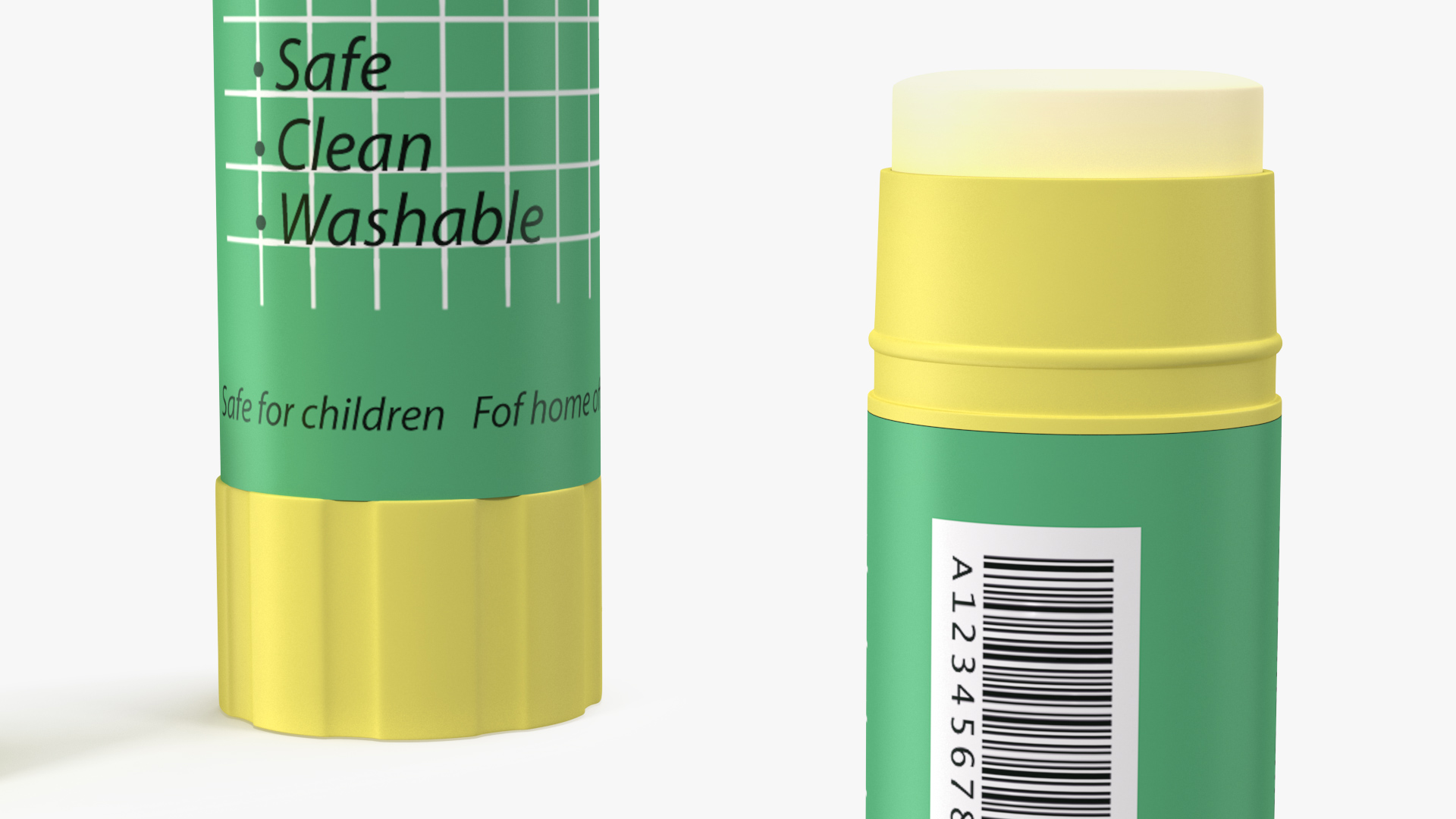 Washable Glue Stick 3D model