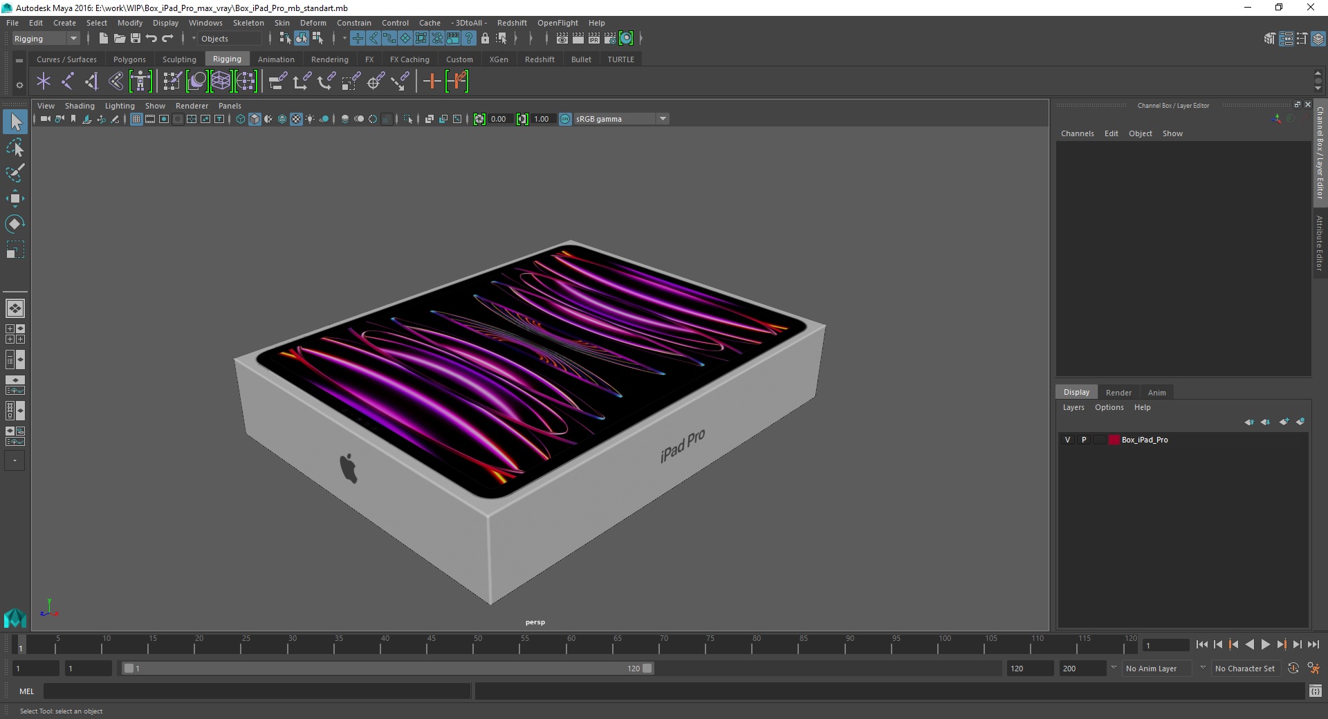 Box iPad Pro 3D