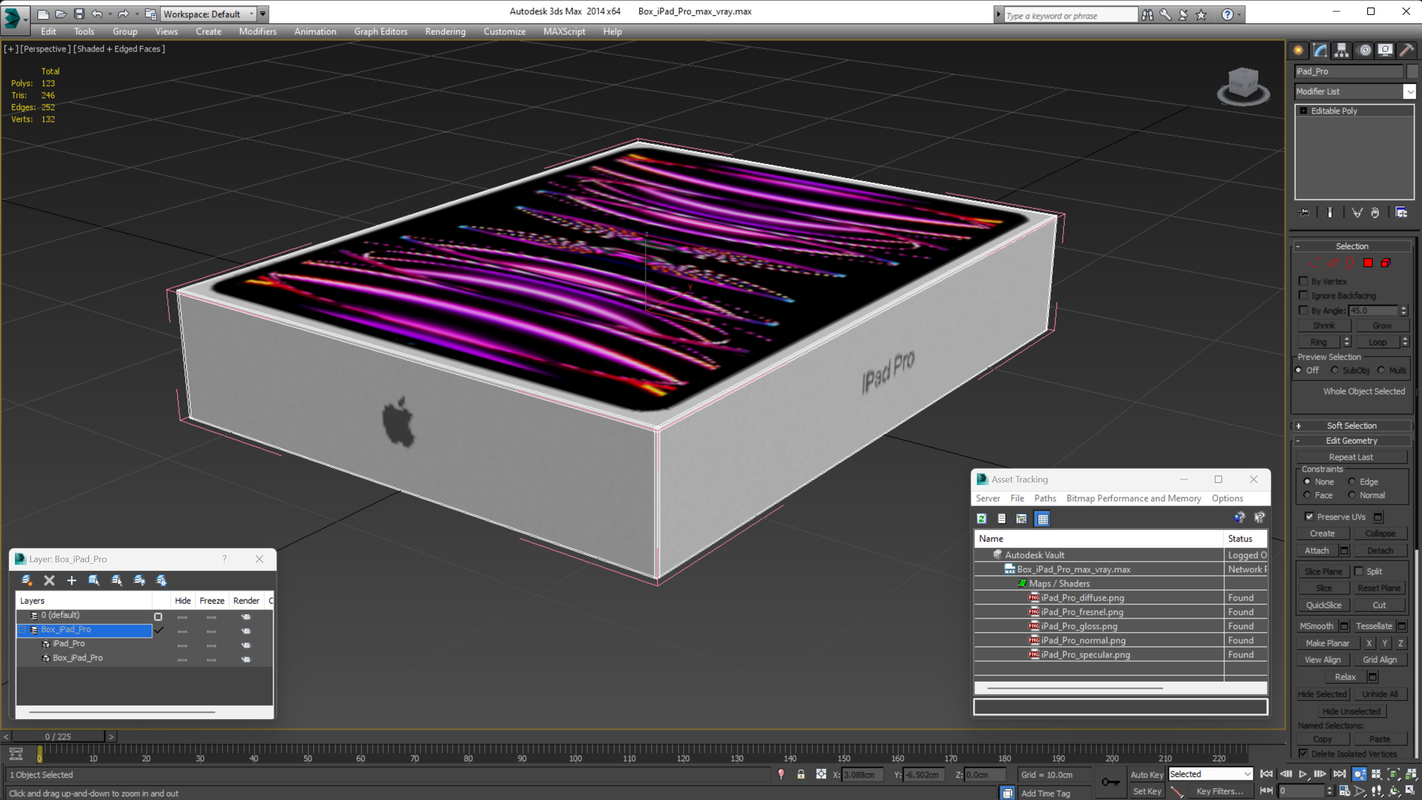 Box iPad Pro 3D