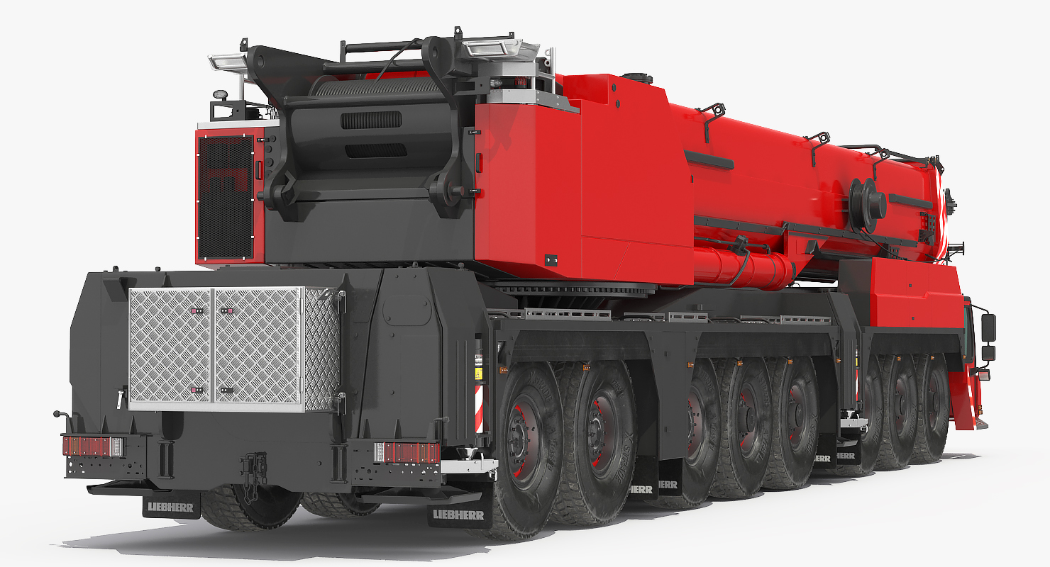 3D model Mobile Crane Generic