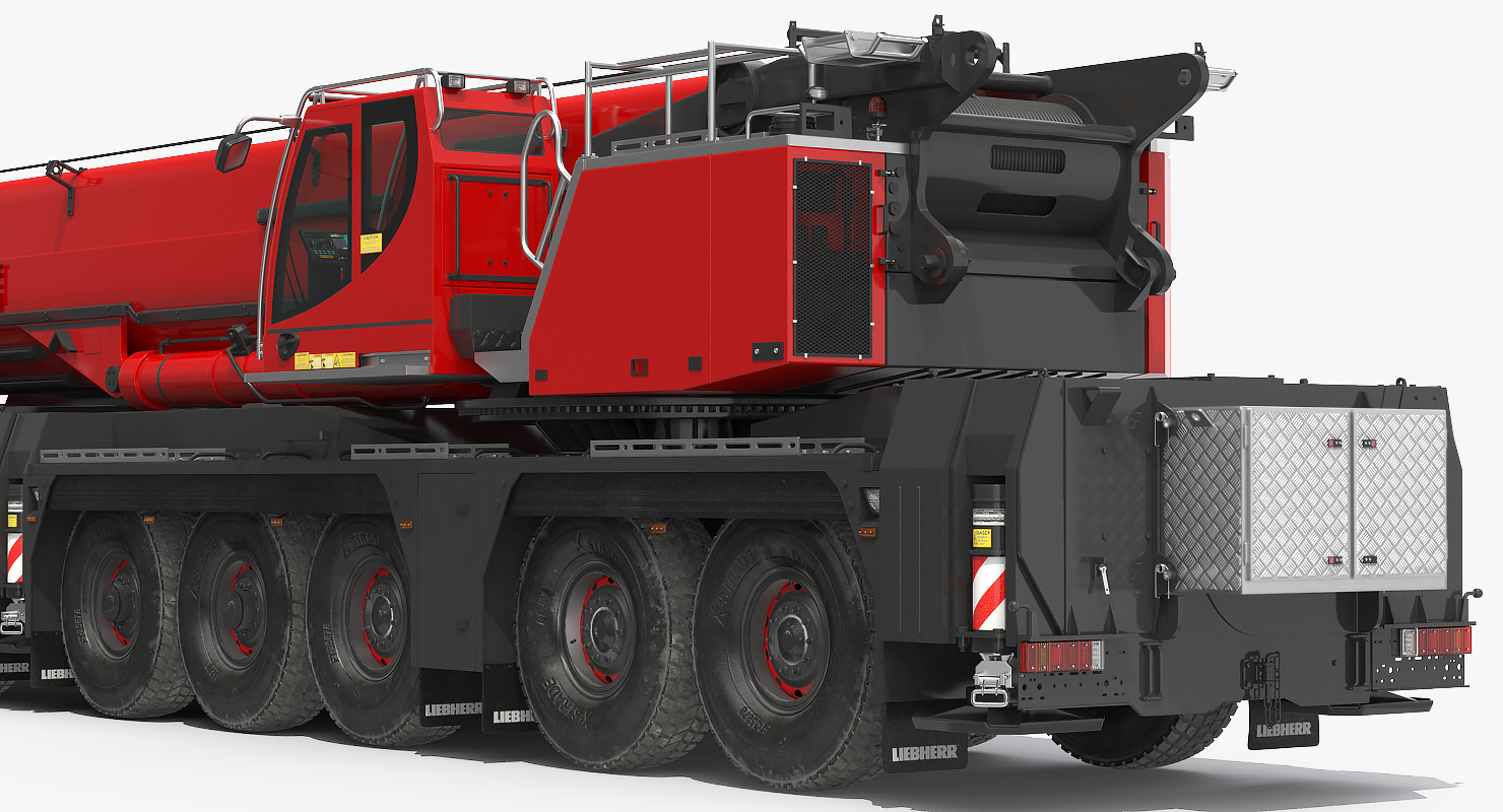 3D model Mobile Crane Generic