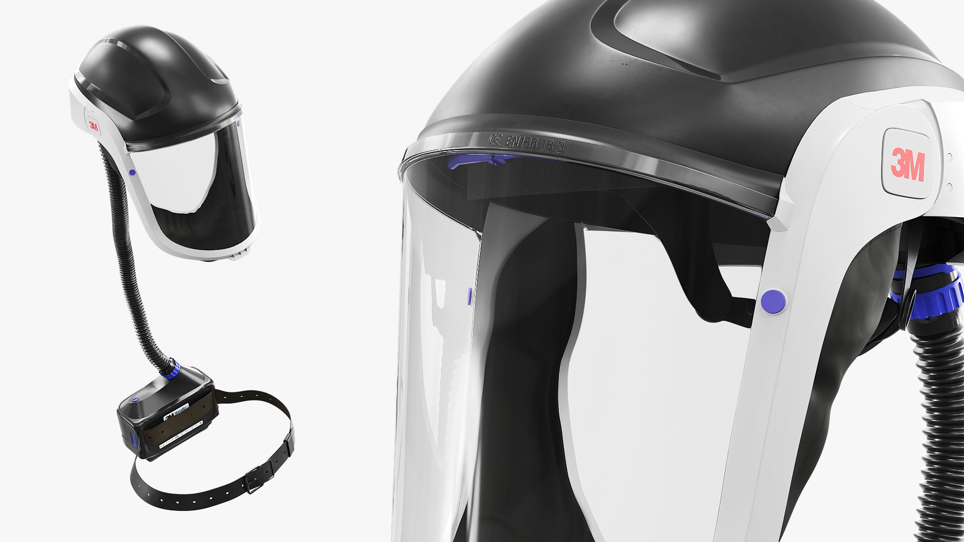 3M Versaflo M-306 Respiratory Helmet, view 3