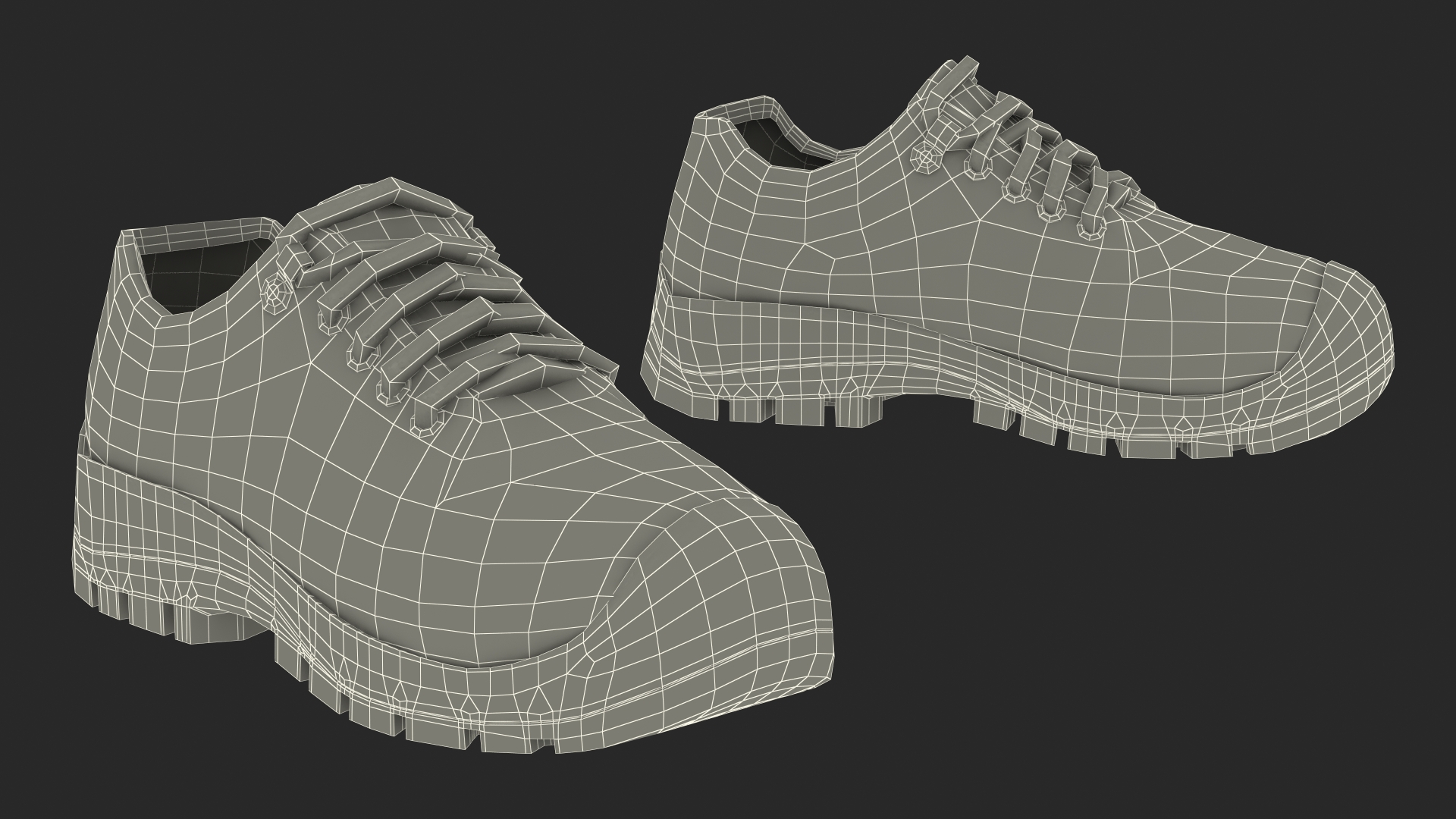 Worker Shoes 3D