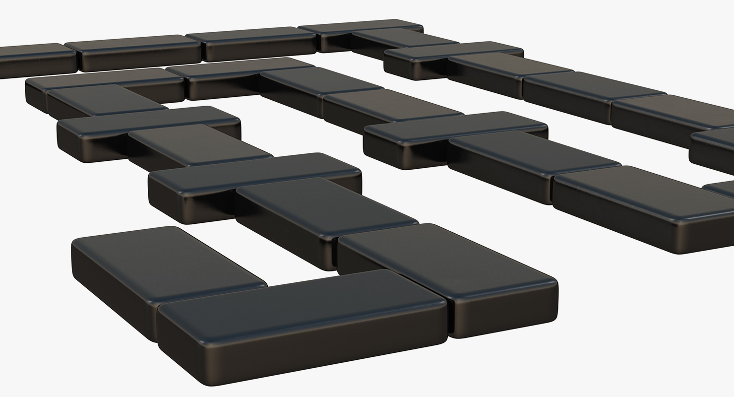 3D Domino Game Black Knuckles