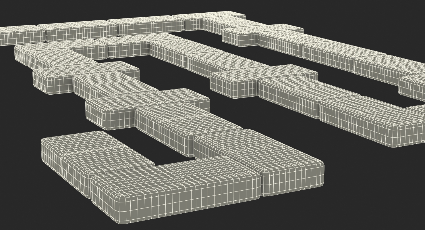 3D Domino Game Black Knuckles