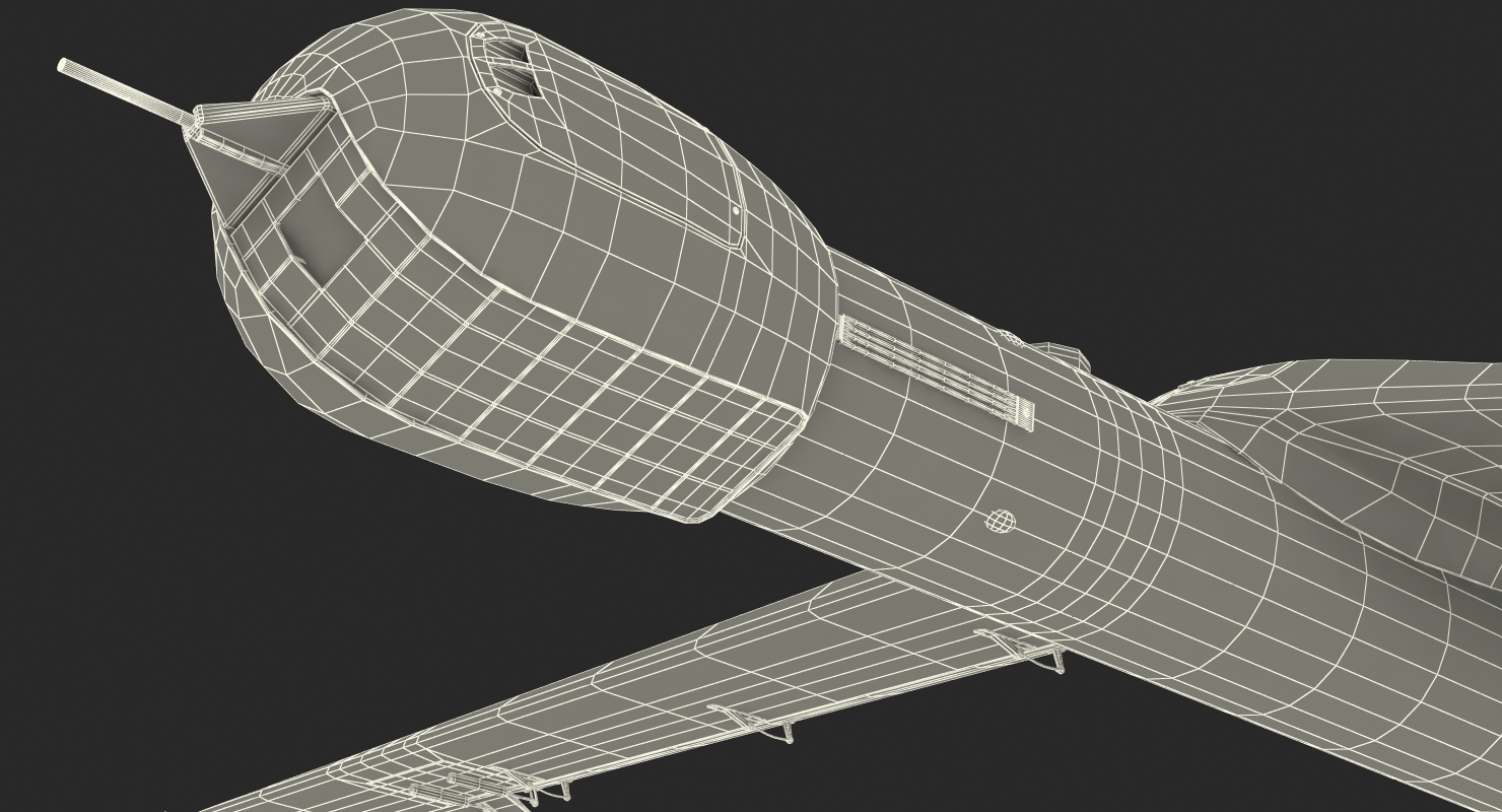 3D model Mini UAV ScanEagle 3