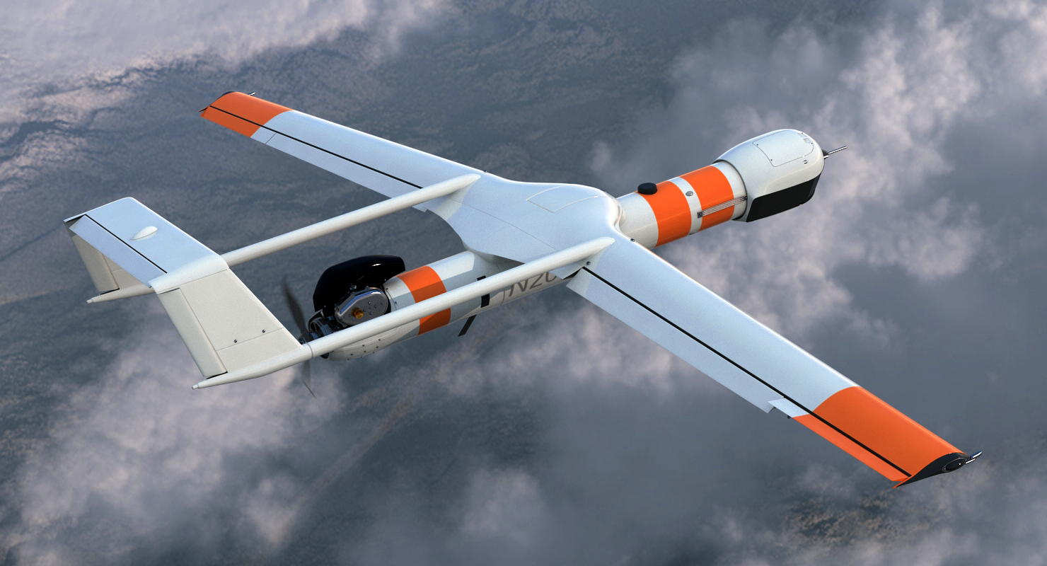3D model Mini UAV ScanEagle 3