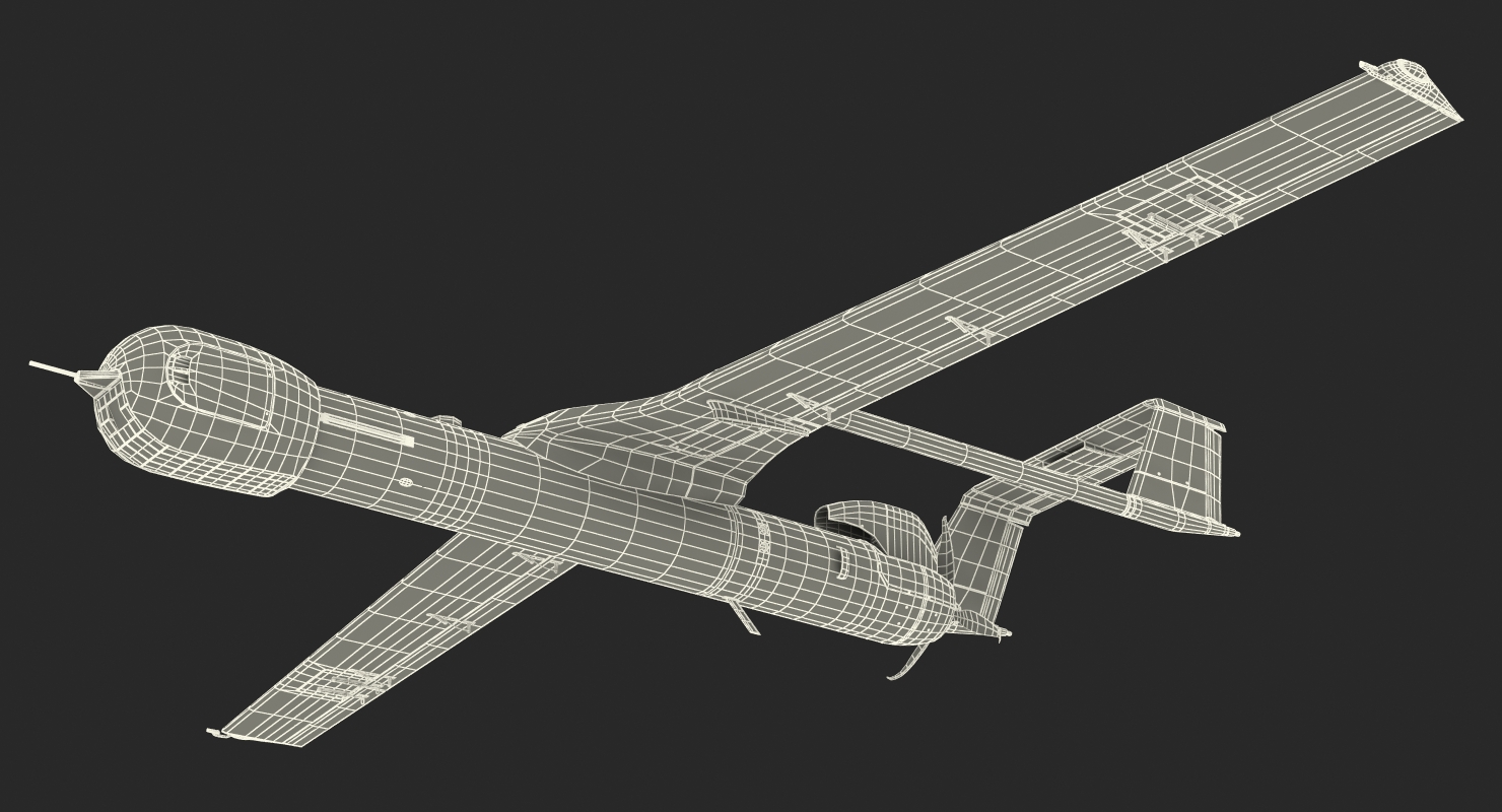 3D model Mini UAV ScanEagle 3