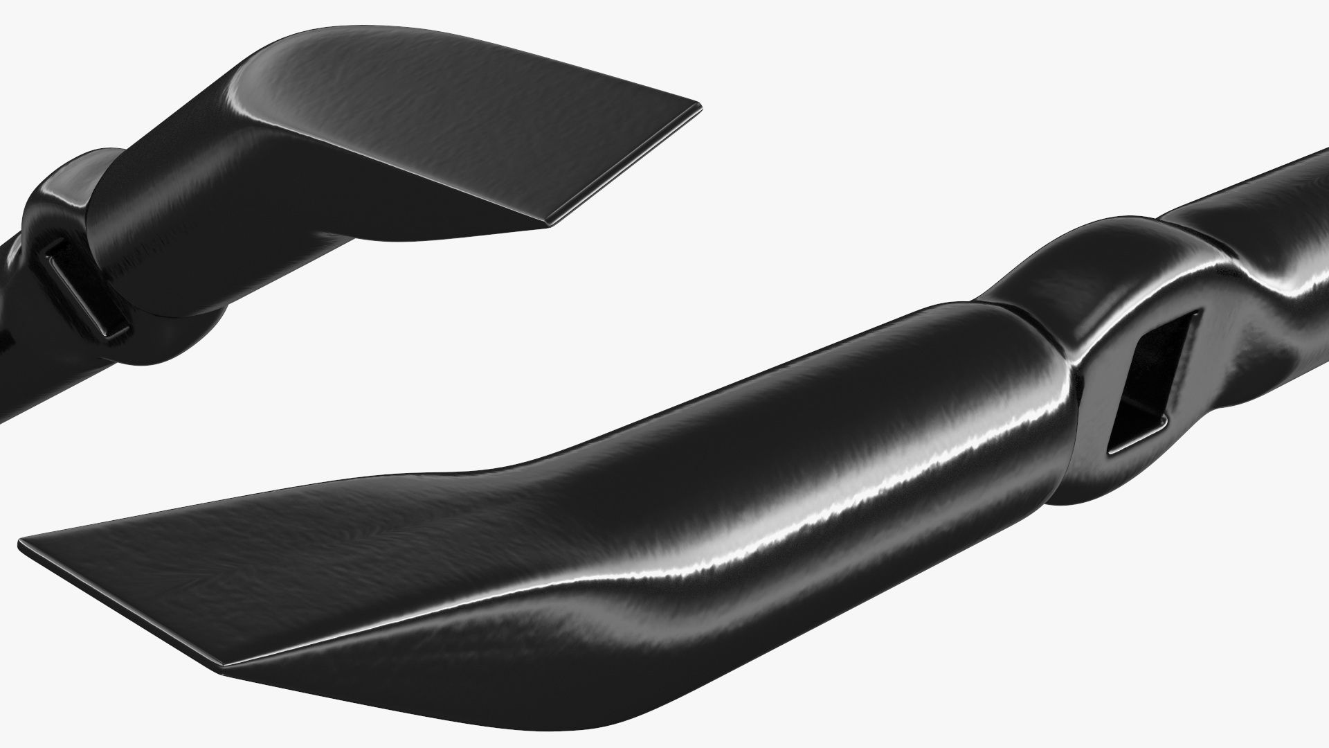 3D model Tire Lug Nut Wrench Black