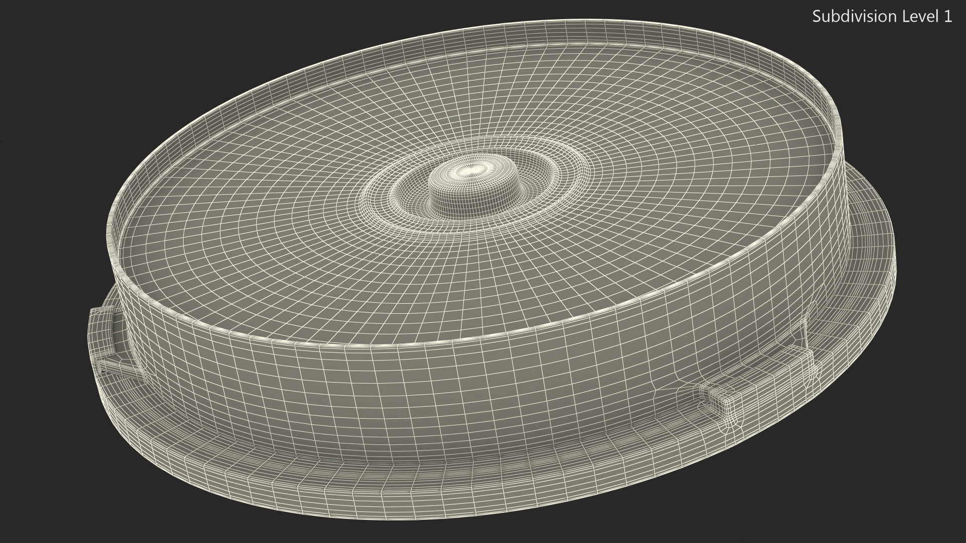 CD DVD Spindle Cake Box for 10 Discs Empty 3D