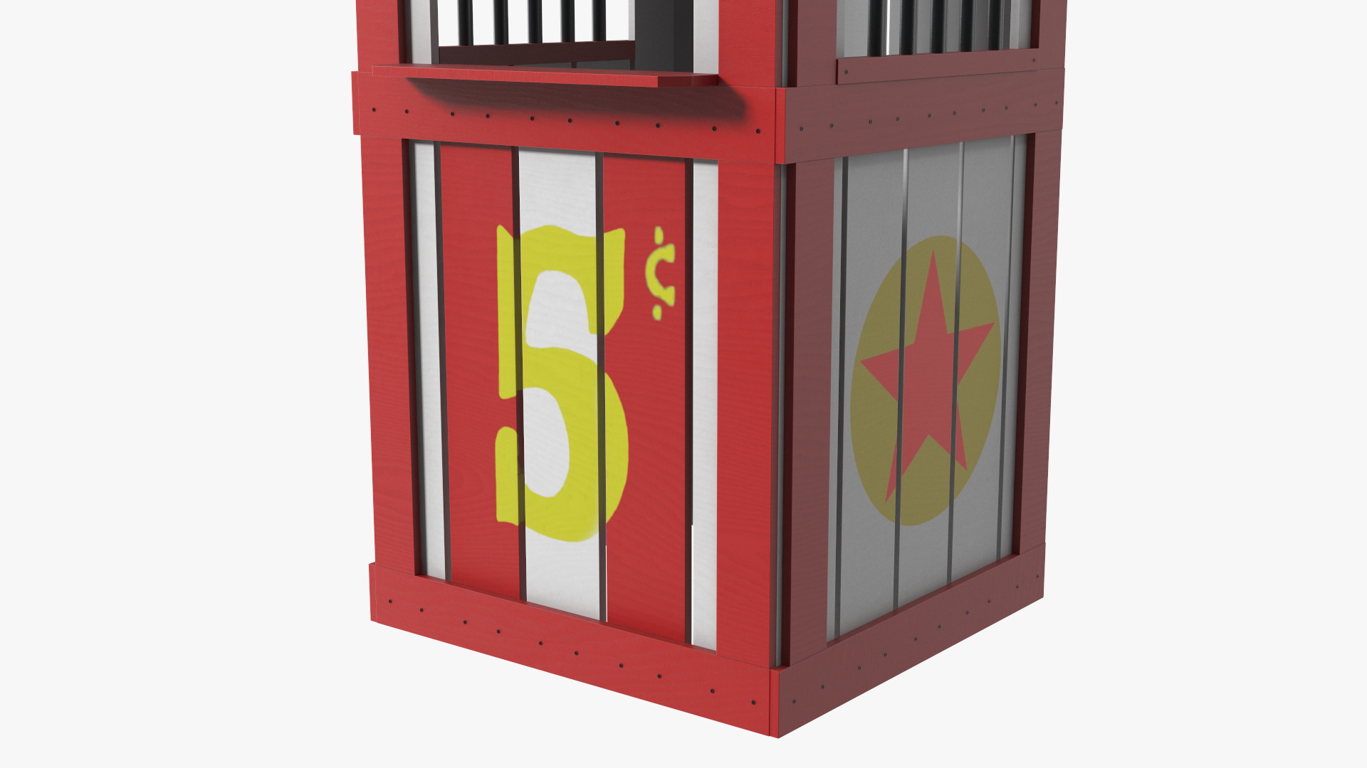 3D model Carnival Ticket Booth New