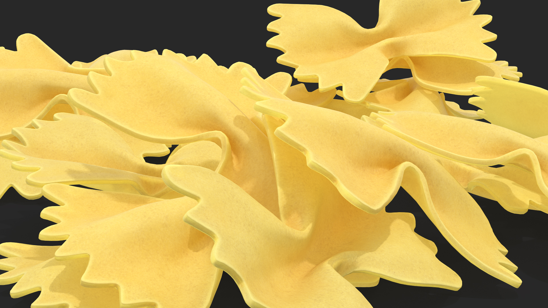 Farfalle Pasta 3D model