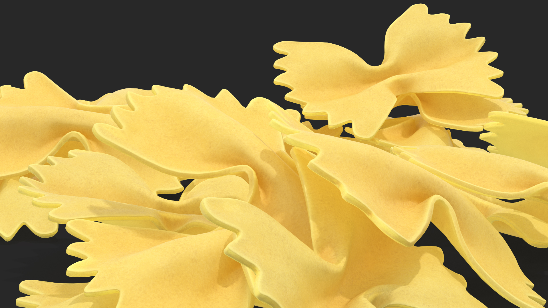 Farfalle Pasta 3D model