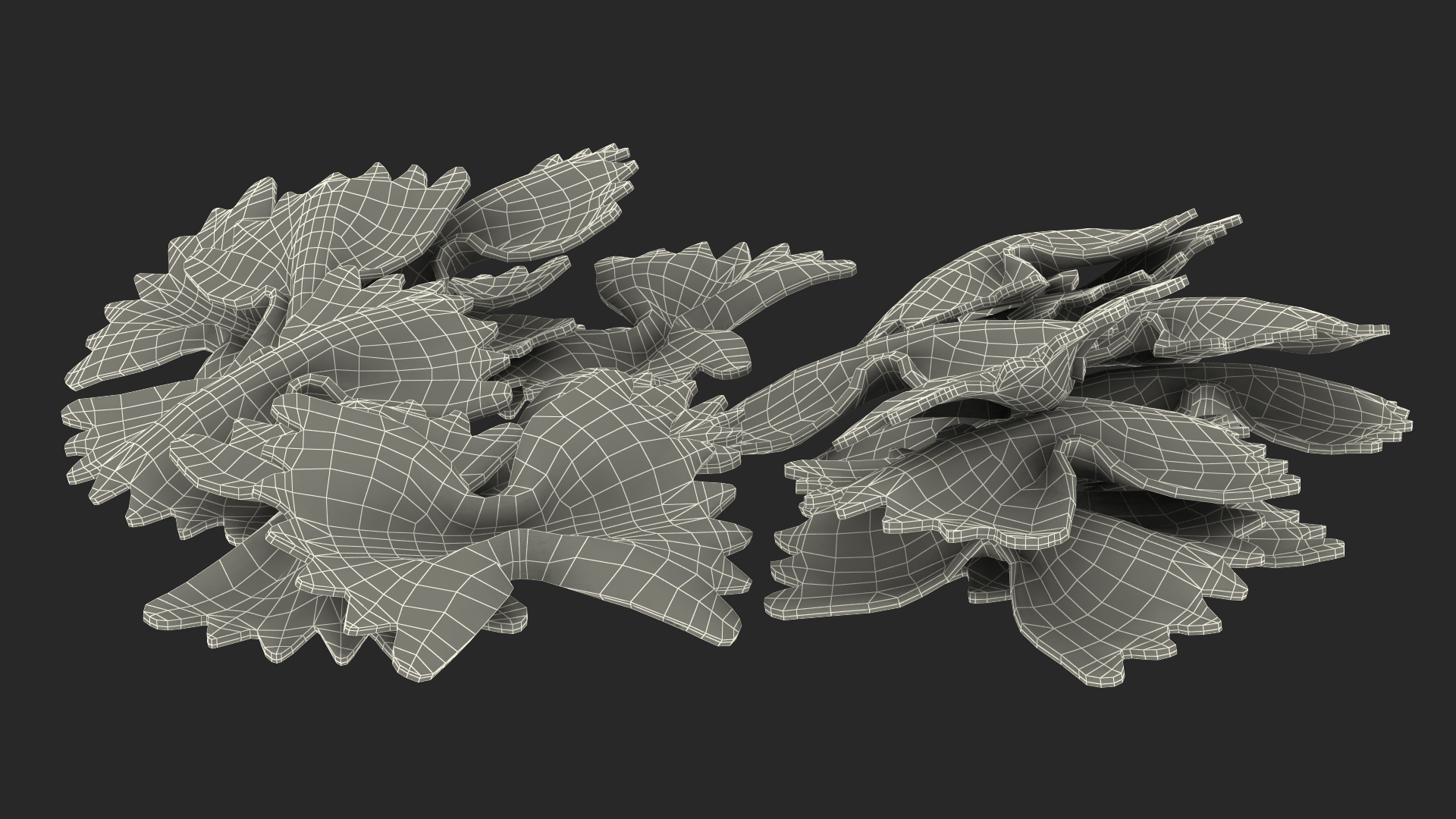 Farfalle Pasta 3D model