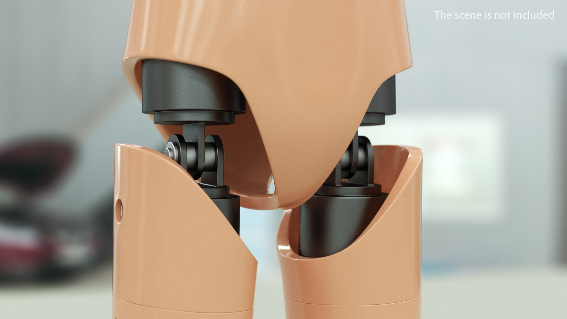 3D model Teenager Crash Test Dummy