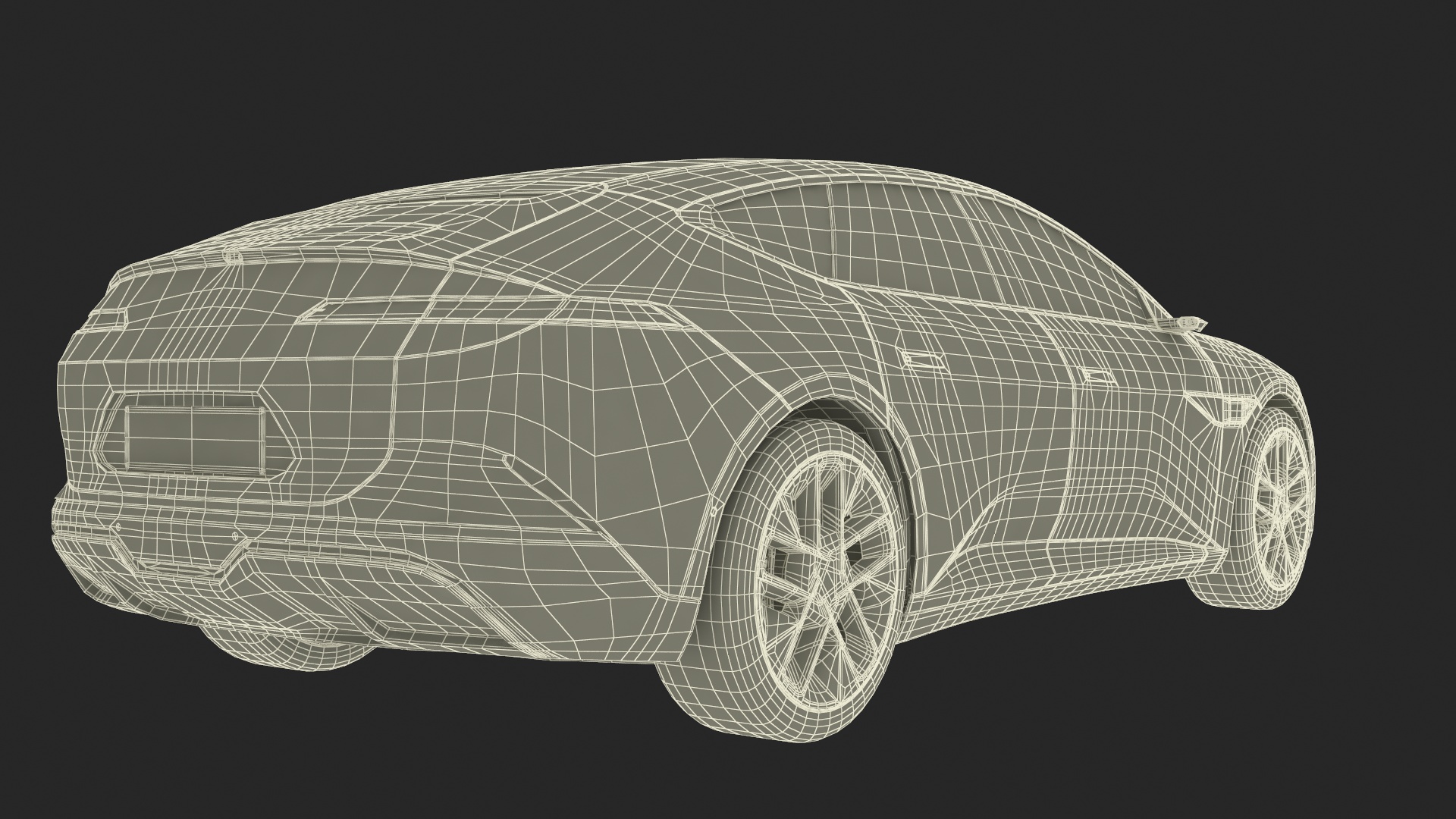 Luxury Vehicles on Car Wash with Vacuum Cleaner 3D