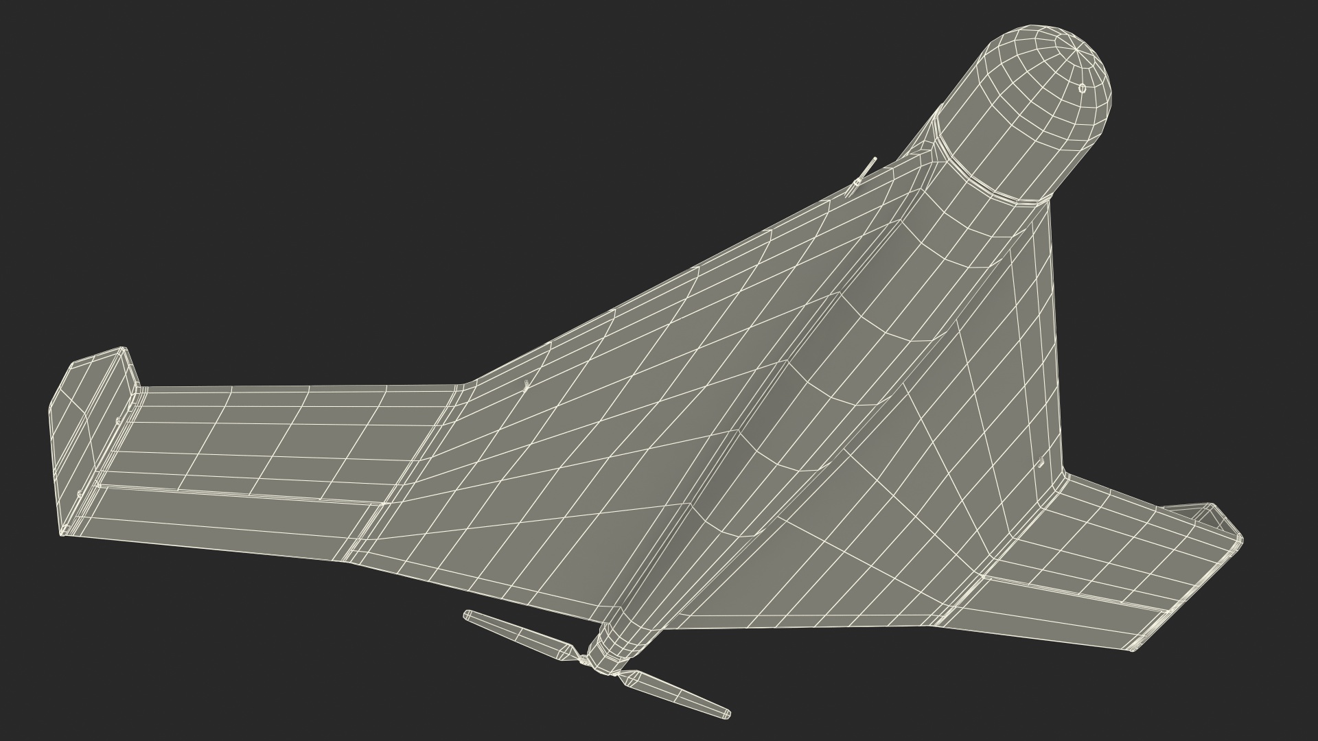 Kamikaze Drone Desert Camouflage 3D
