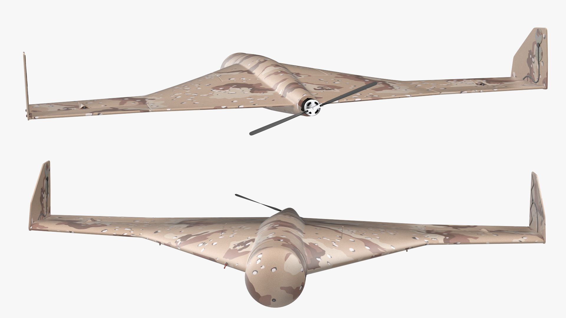 Kamikaze Drone Desert Camouflage 3D