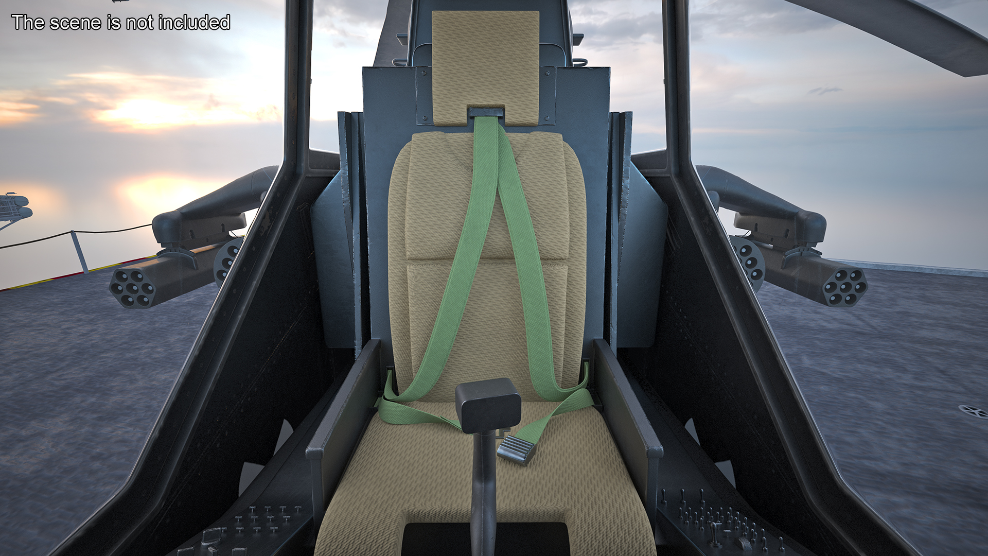 Eurocopter Tiger EC665 Black Rigged for Maya 3D model