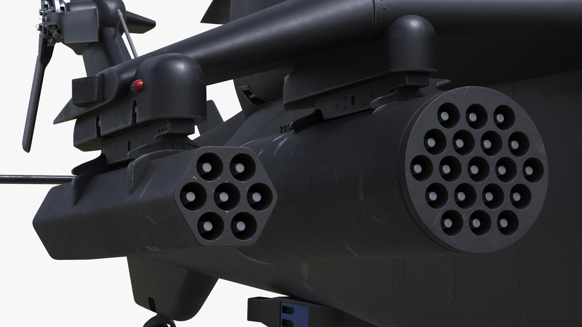 Eurocopter Tiger EC665 Black Rigged for Maya 3D model