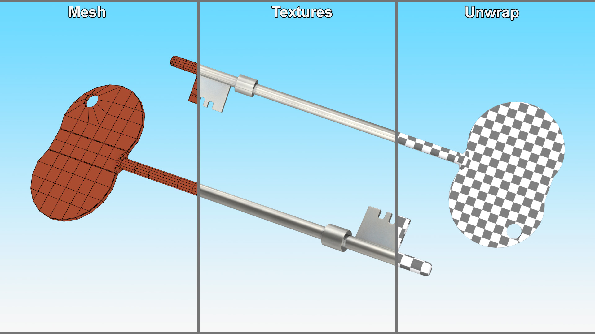 Child Key 3D model