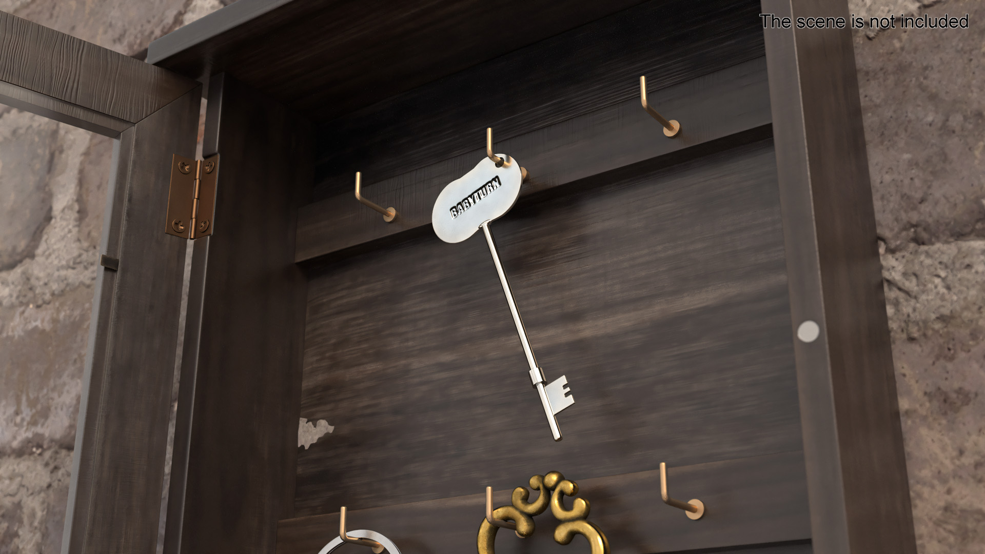 Child Key 3D model