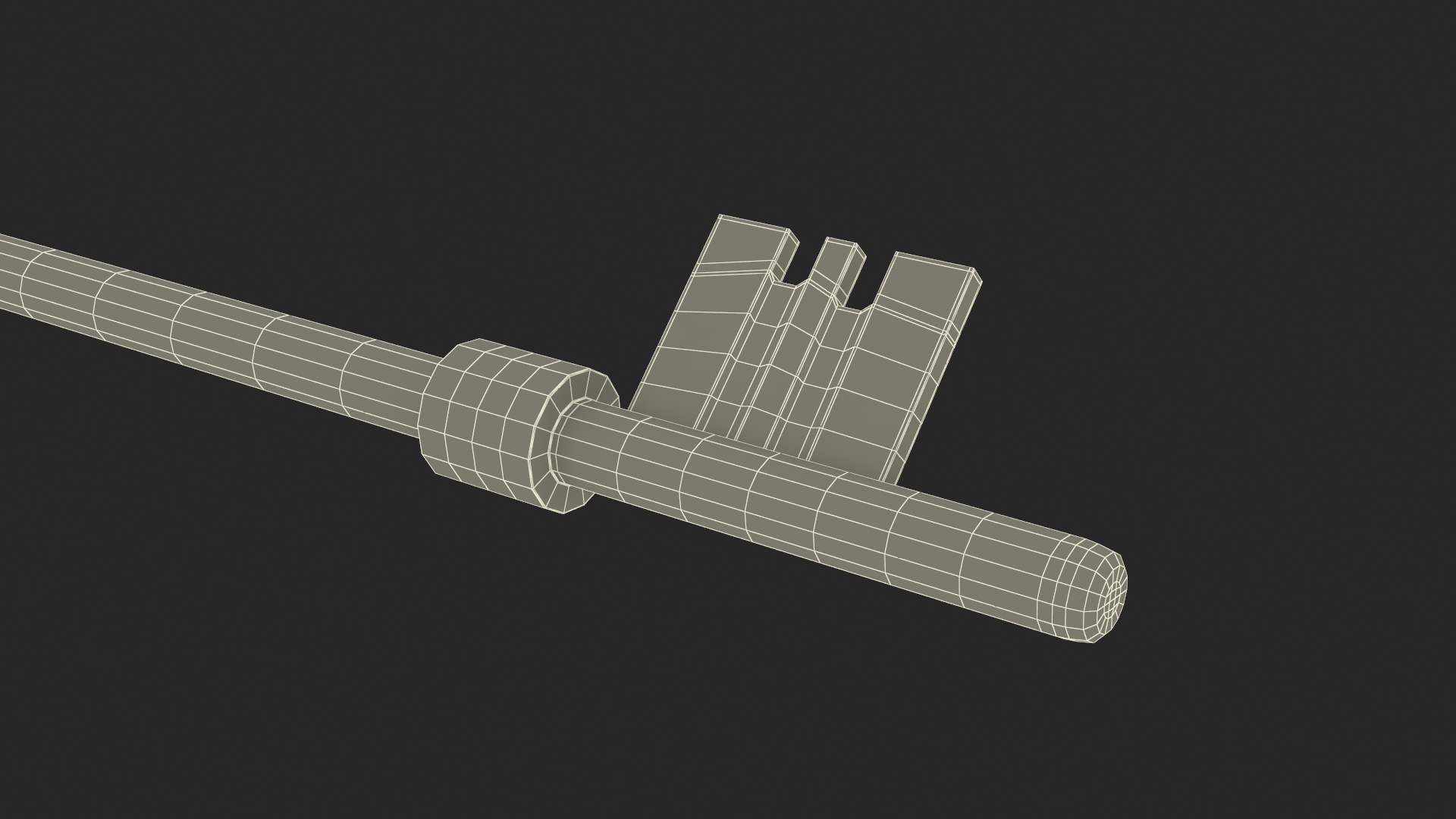 Child Key 3D model