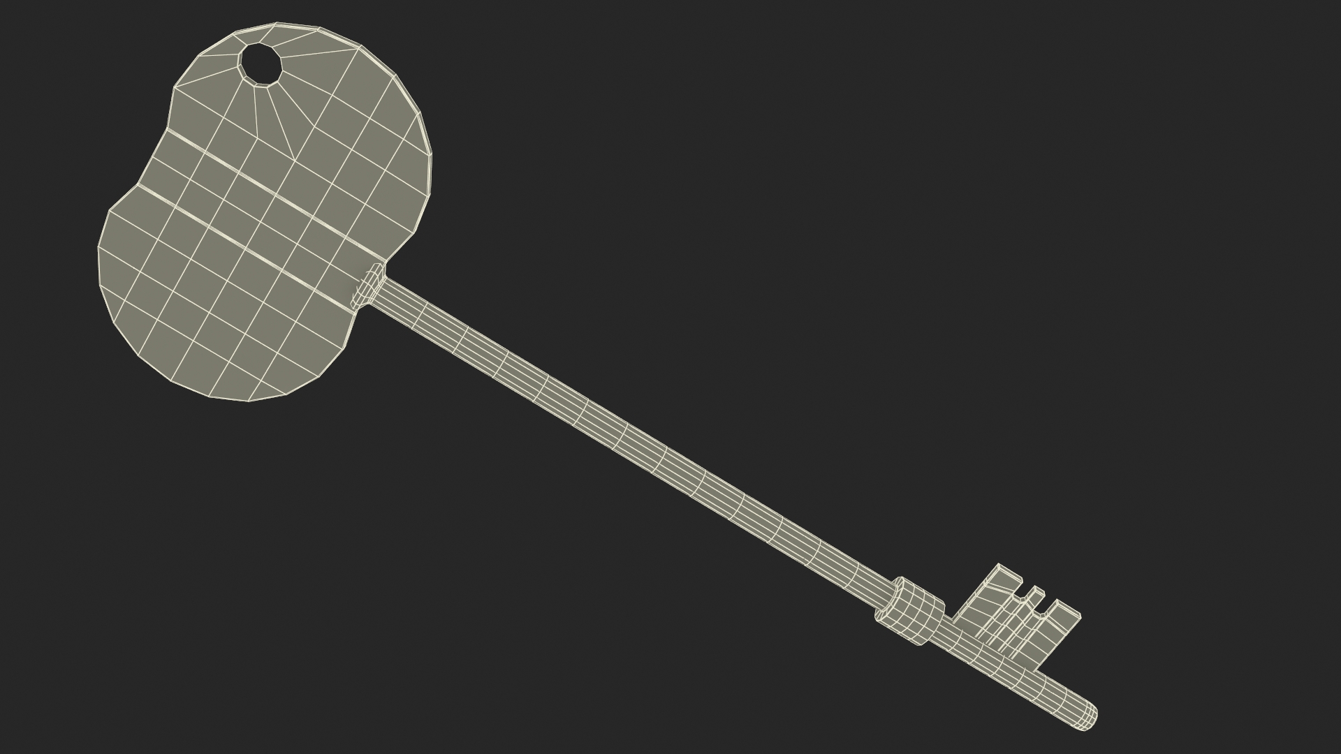 Child Key 3D model