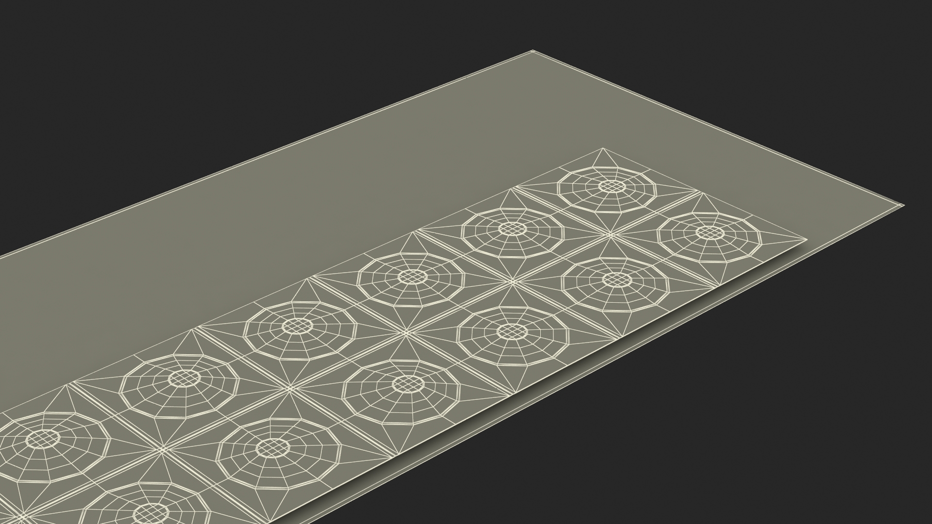 3D Tablets in Blister with Card model