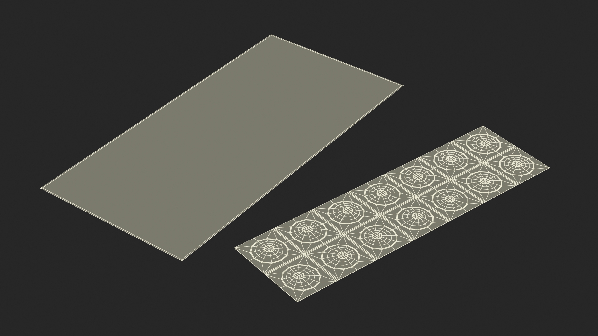 3D Tablets in Blister with Card model