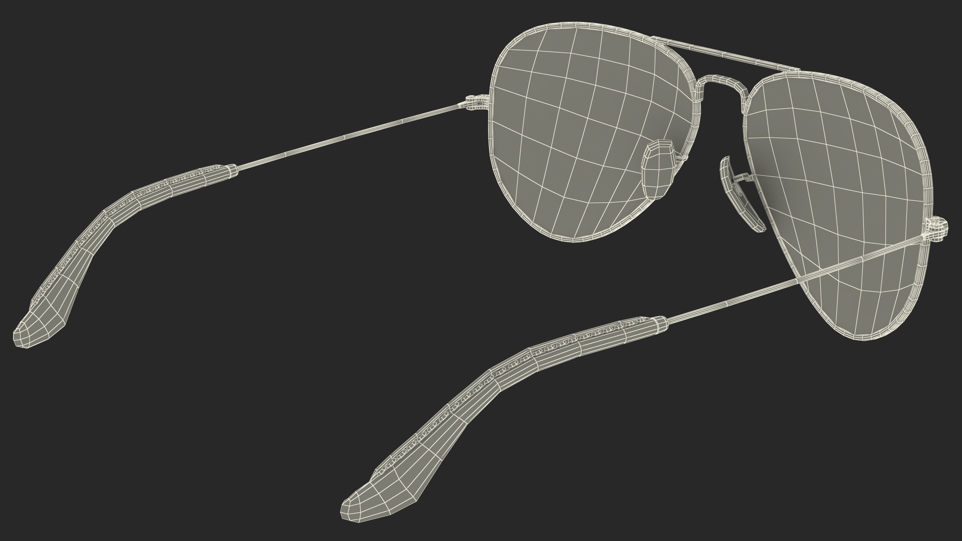 3D Classic Sunglasses model