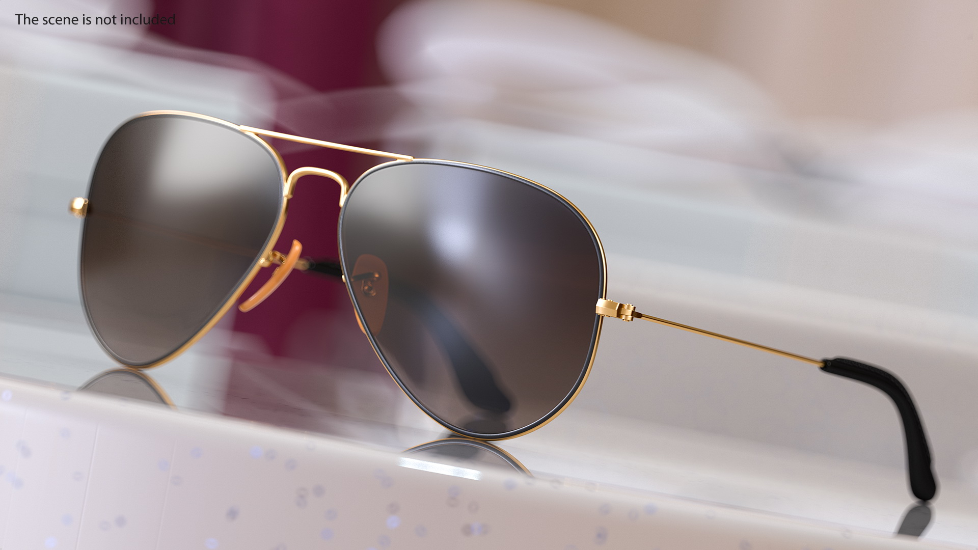 3D Classic Sunglasses model