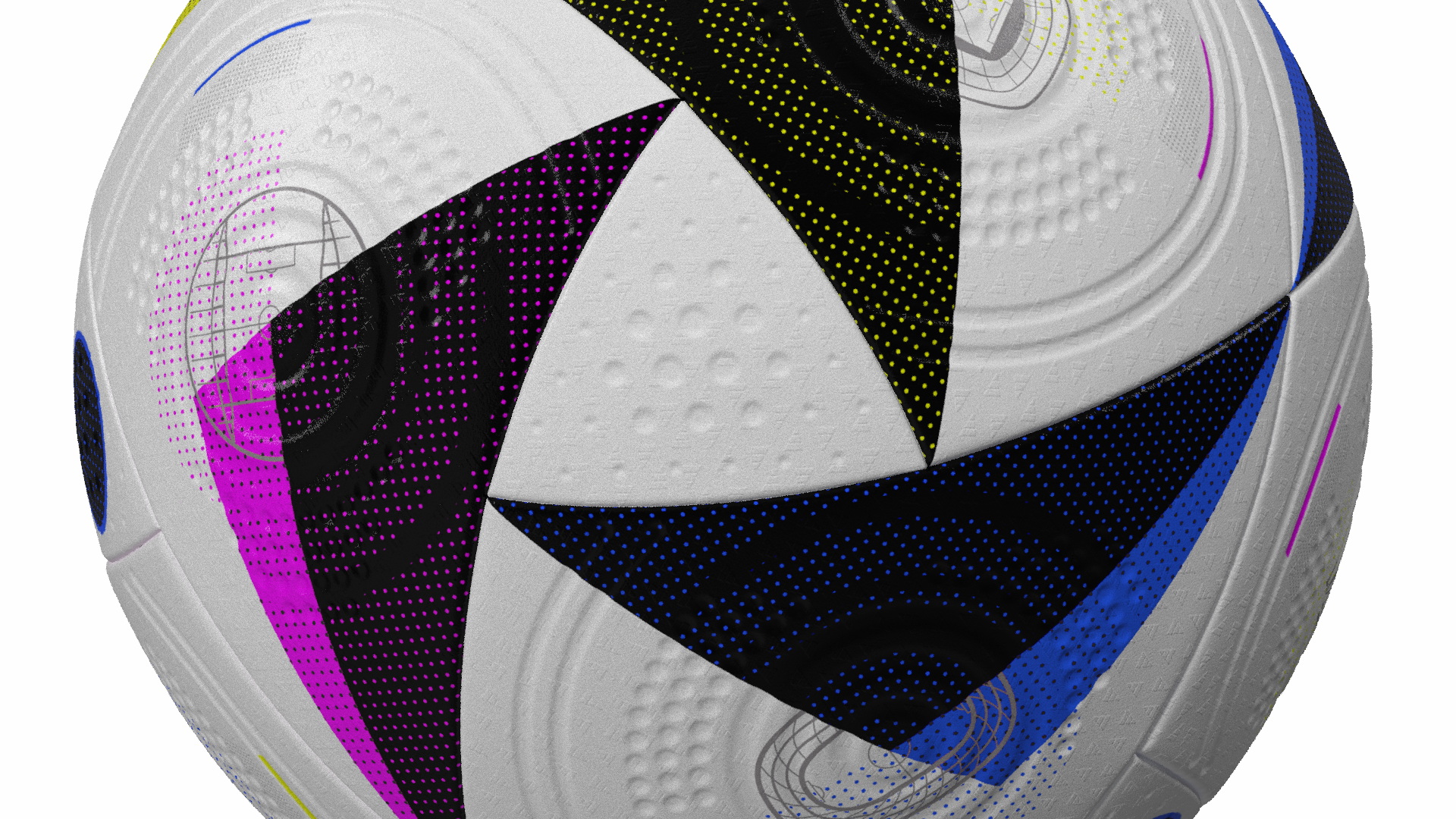 3D model Designer Soccer Ball