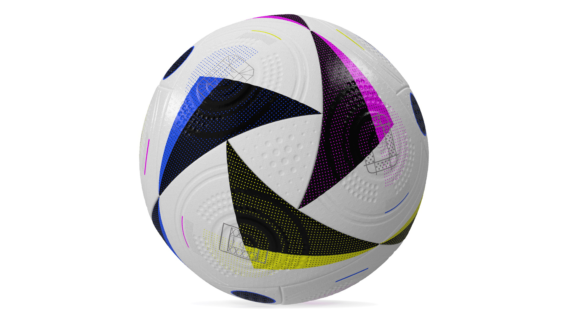 3D model Designer Soccer Ball
