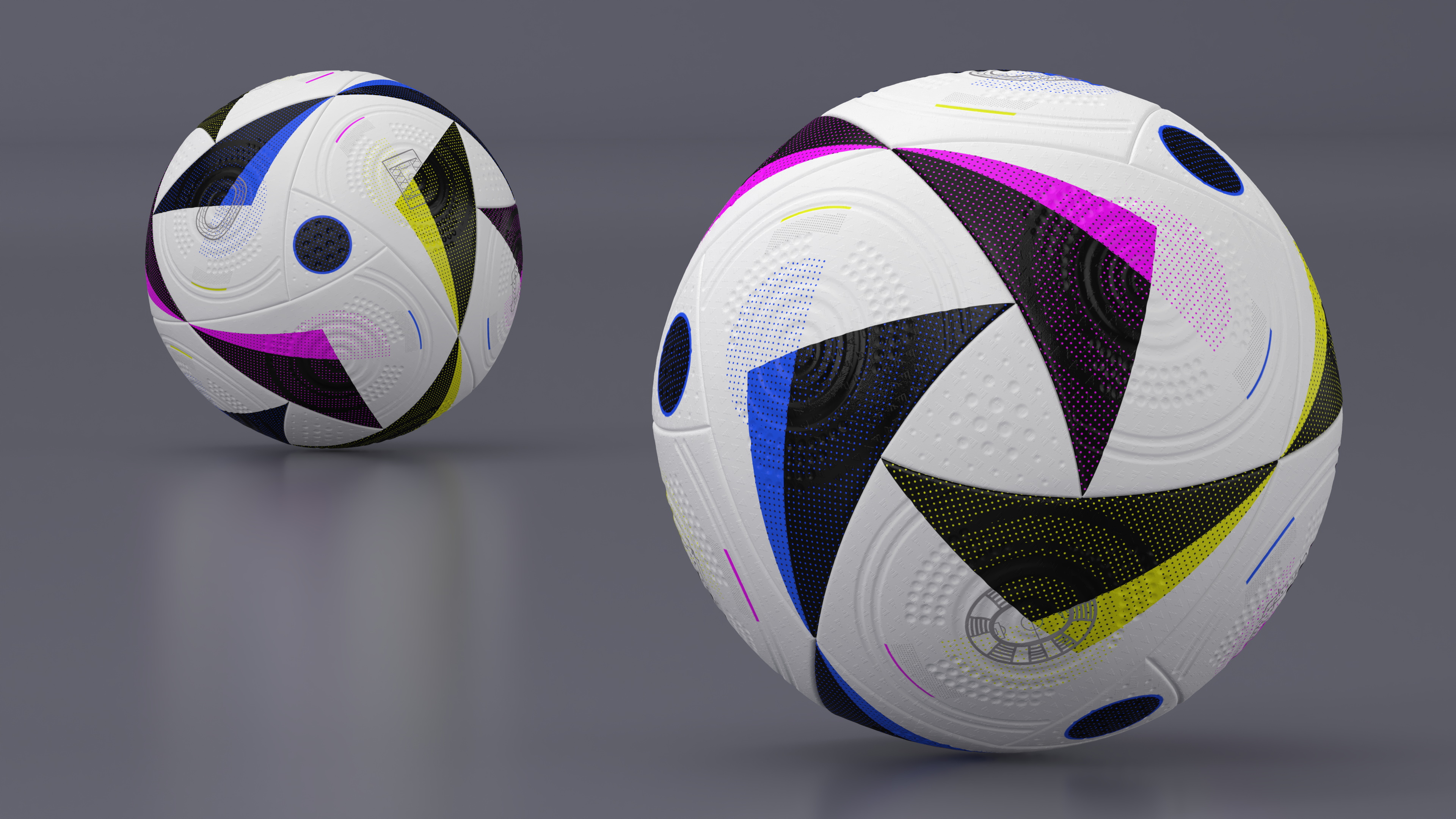 3D model Designer Soccer Ball