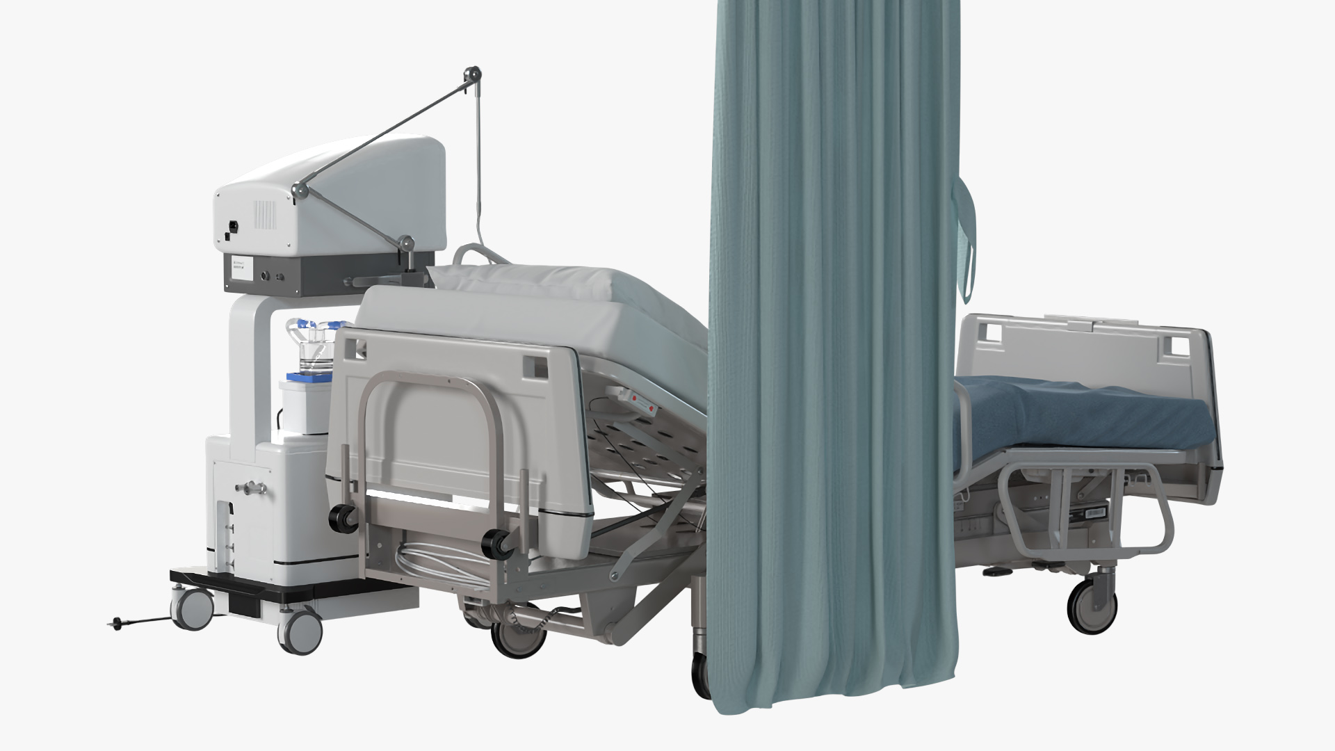 3D Intensive Care Hospital Ward model