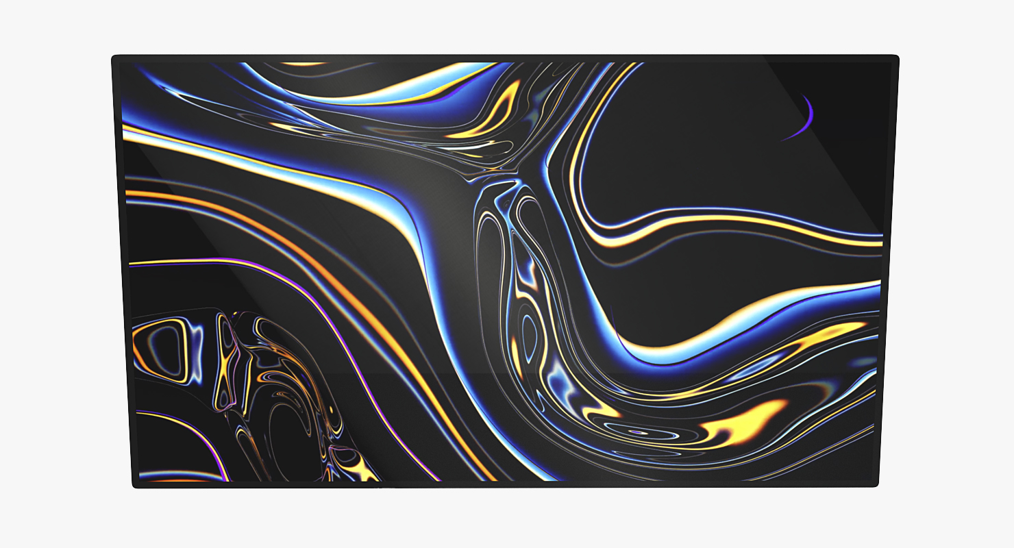 3D Apple Pro Display XDR