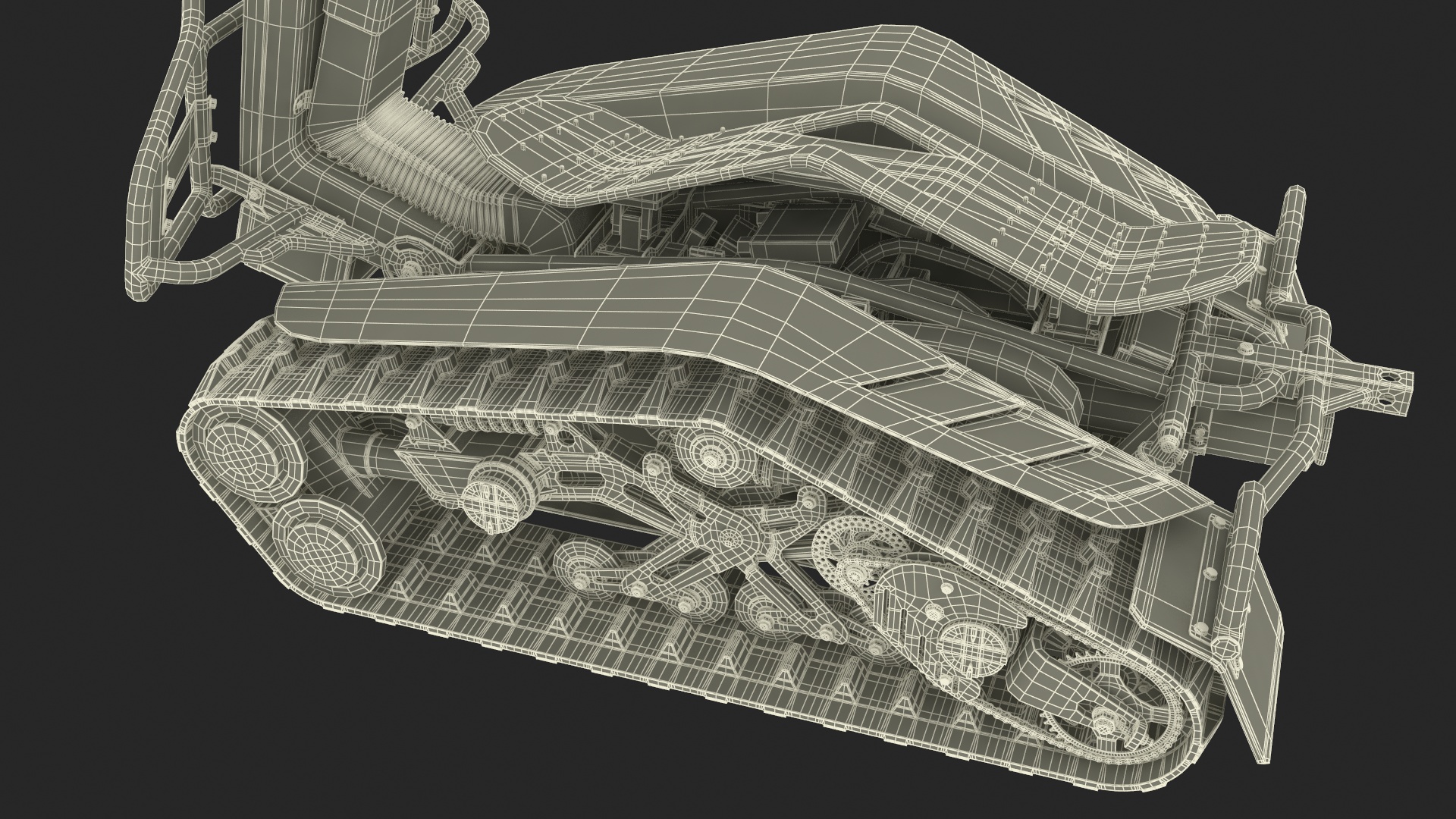 3D DTV Shredder Rigged for Cinema 4D model
