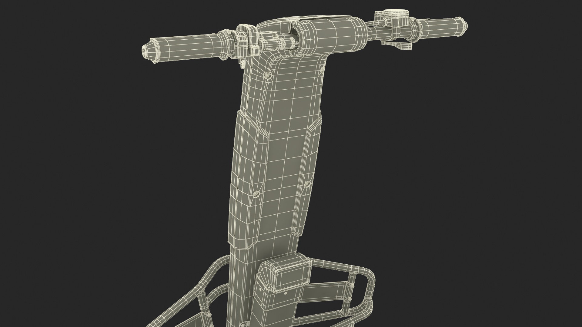 3D DTV Shredder Rigged for Cinema 4D model