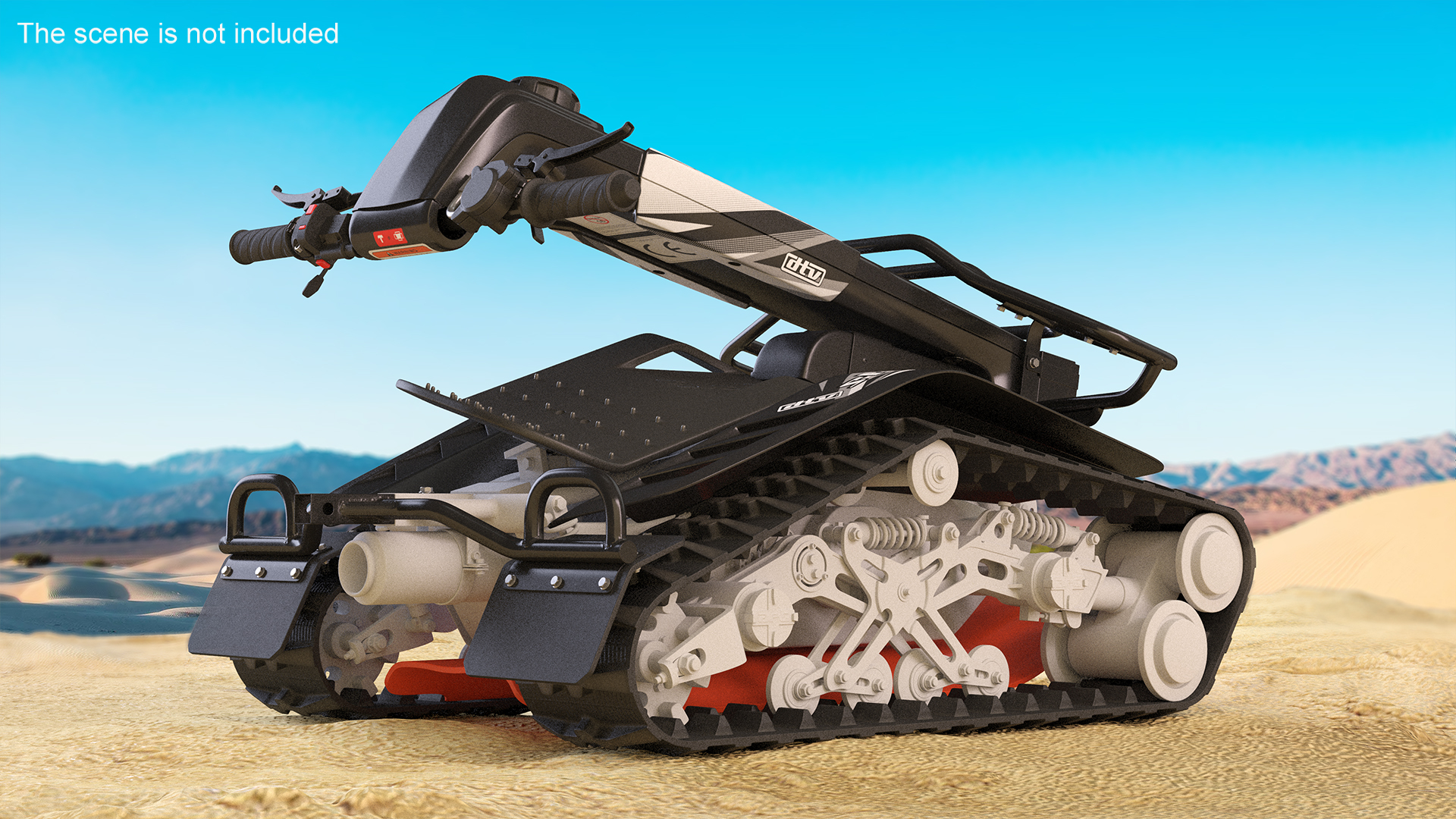 3D DTV Shredder Rigged for Cinema 4D model