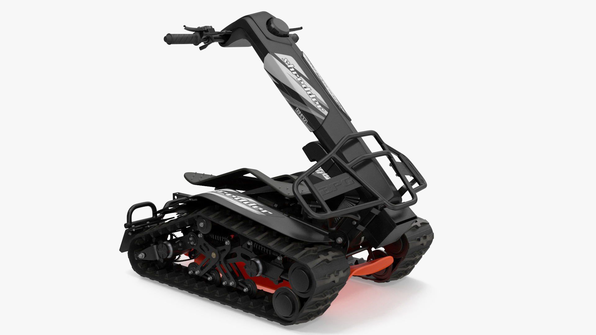 3D DTV Shredder Rigged for Cinema 4D model