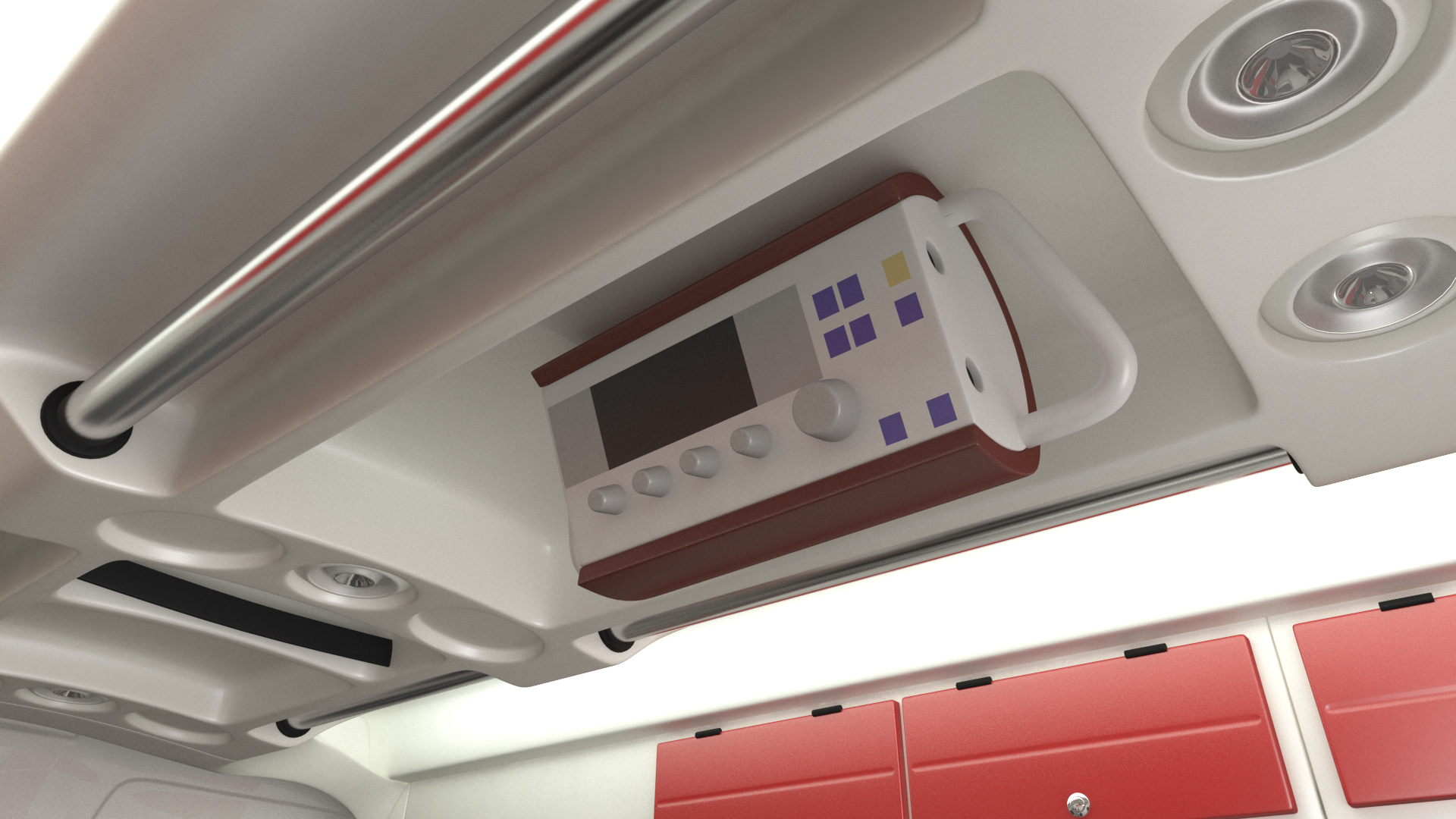Paramedic Mercedes Benz Sprinter Ambulance 3D