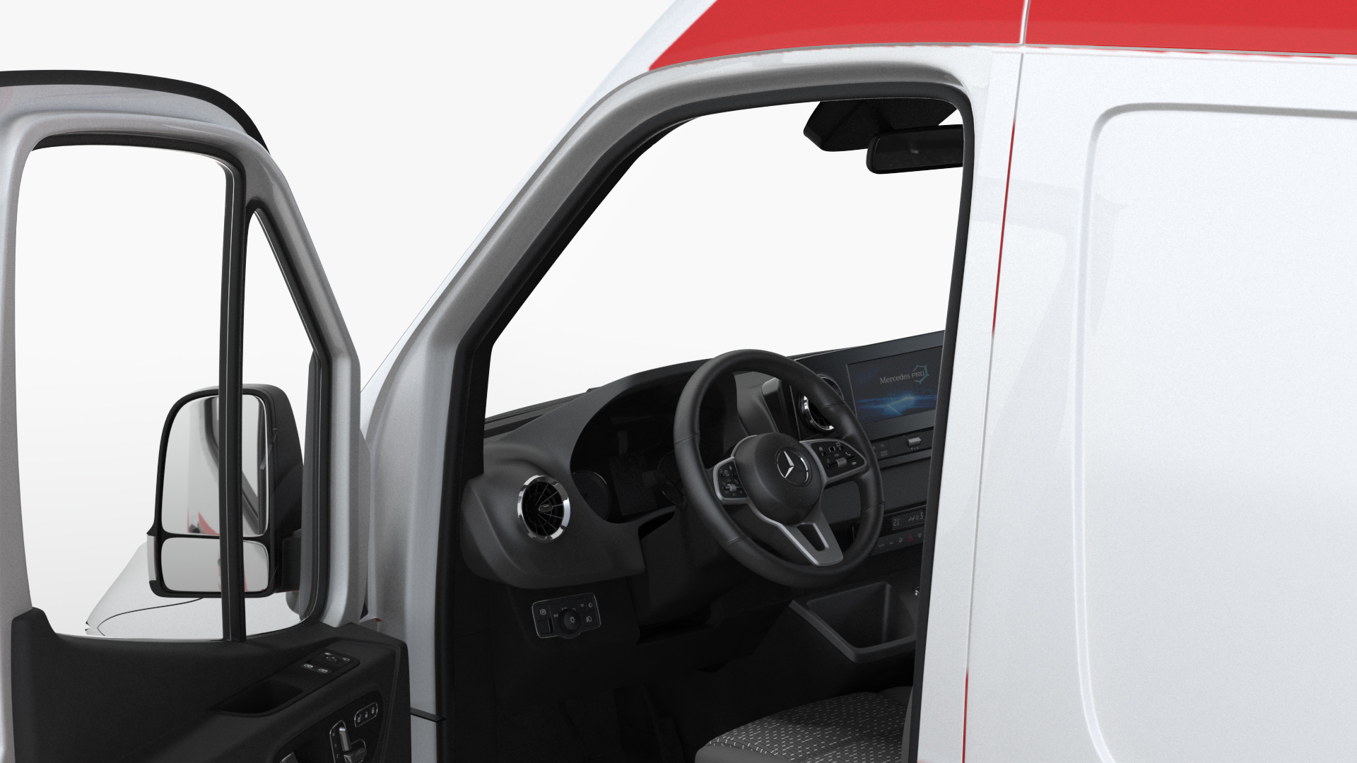 Paramedic Mercedes Benz Sprinter Ambulance 3D